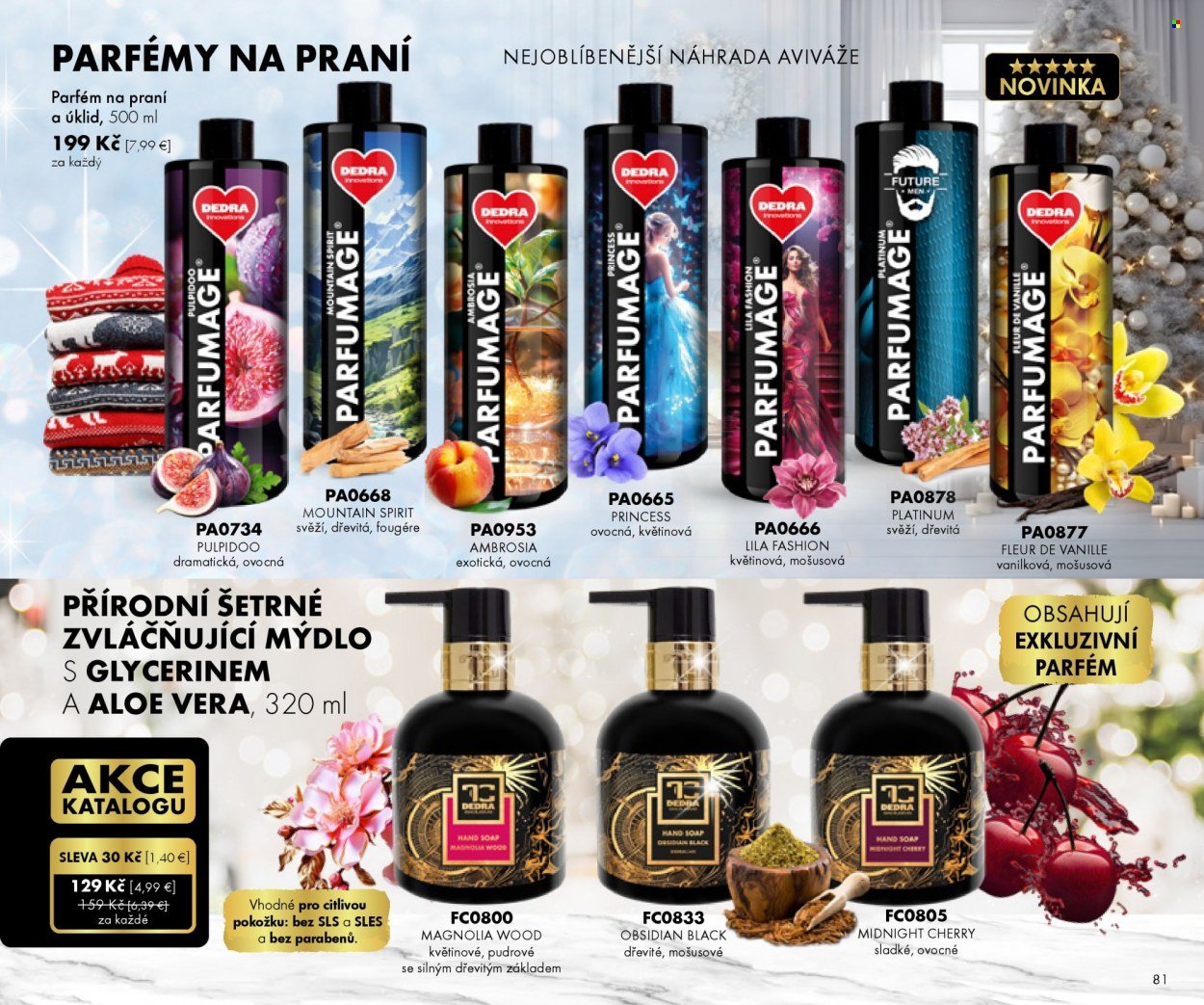 DEDRA leták - Mandarine florale - Catalogue 10 (2025-09-21 - 2025-12-15) | 81