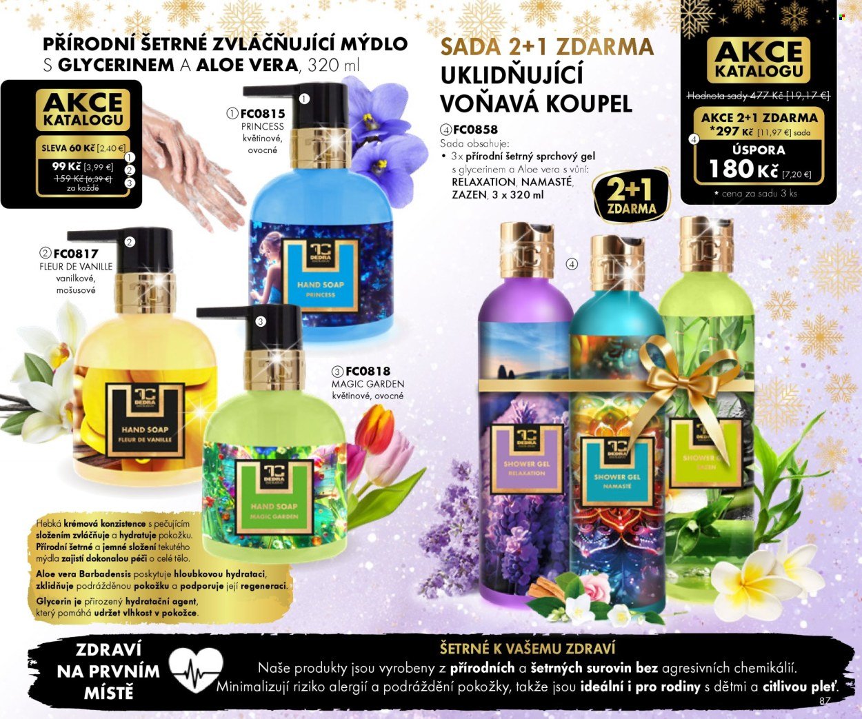 DEDRA leták - Mandarine florale - Catalogue 10 (2025-09-21 - 2025-12-15) | 87