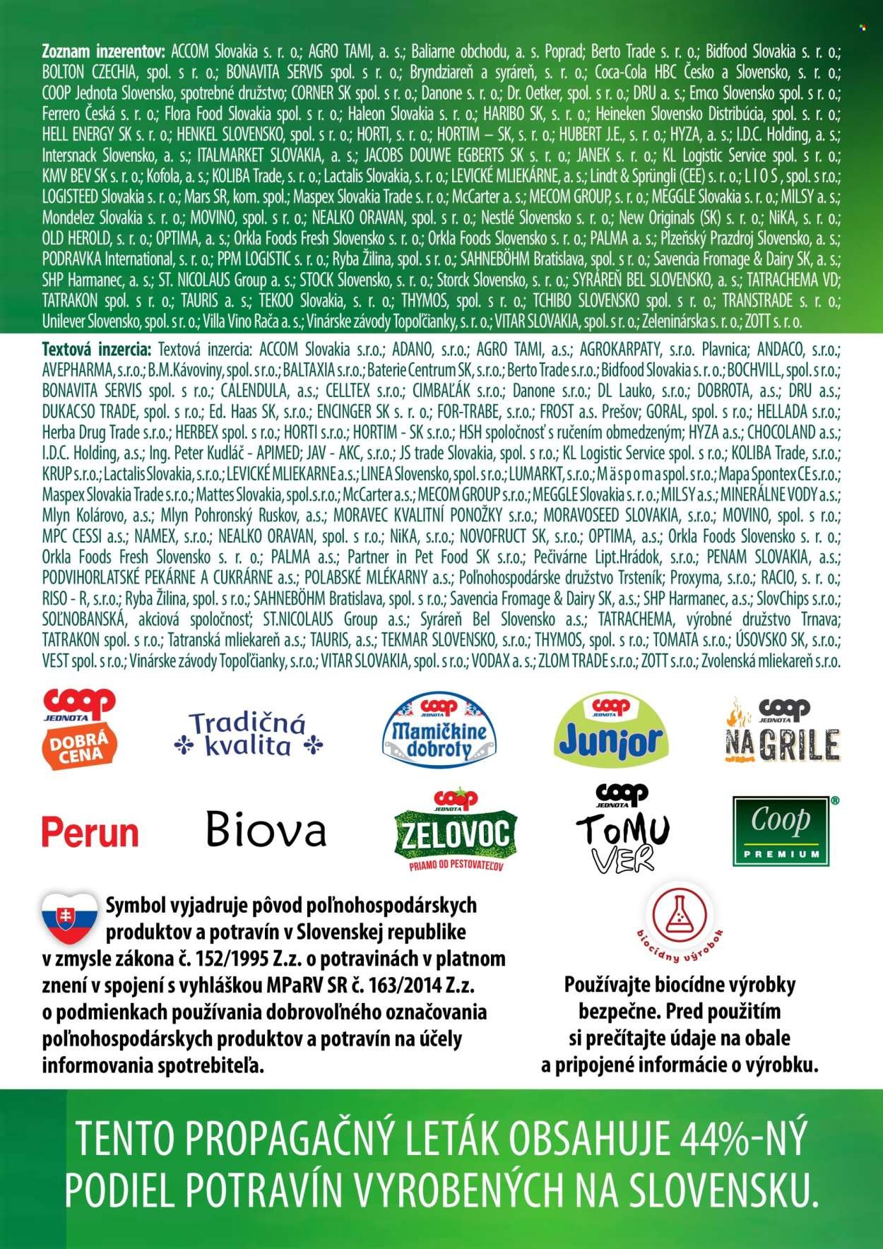 COOP JEDNOTA leták - Od štvrtka 16.4.2026 (2026-04-16 - 2026-04-22) | 54