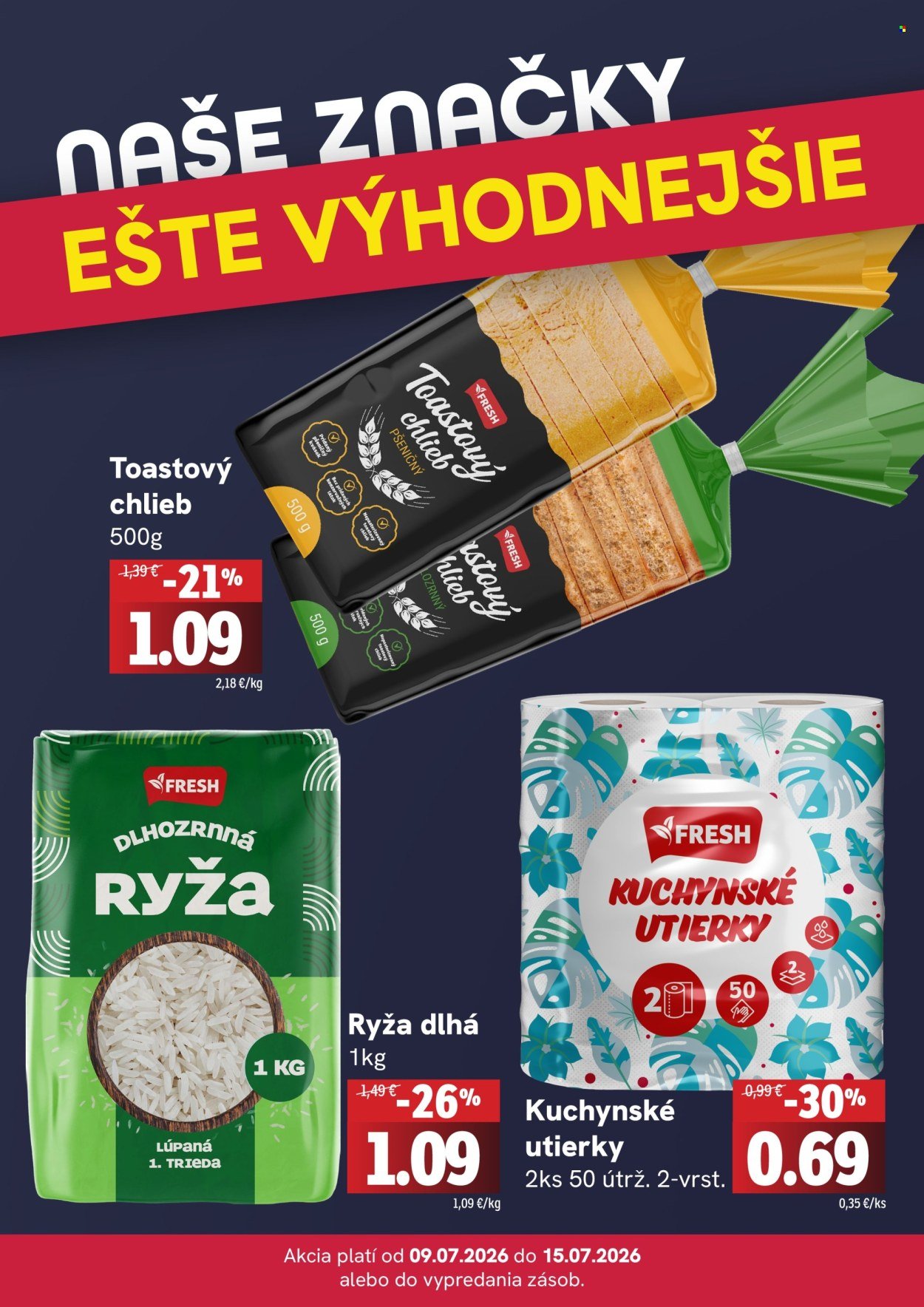 FRESH leták - Týždenná akcia