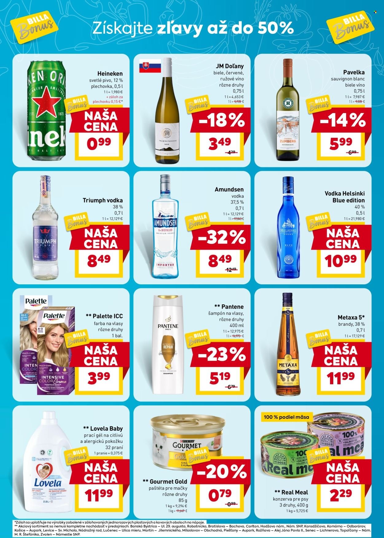 BILLA leták - Bonus leták