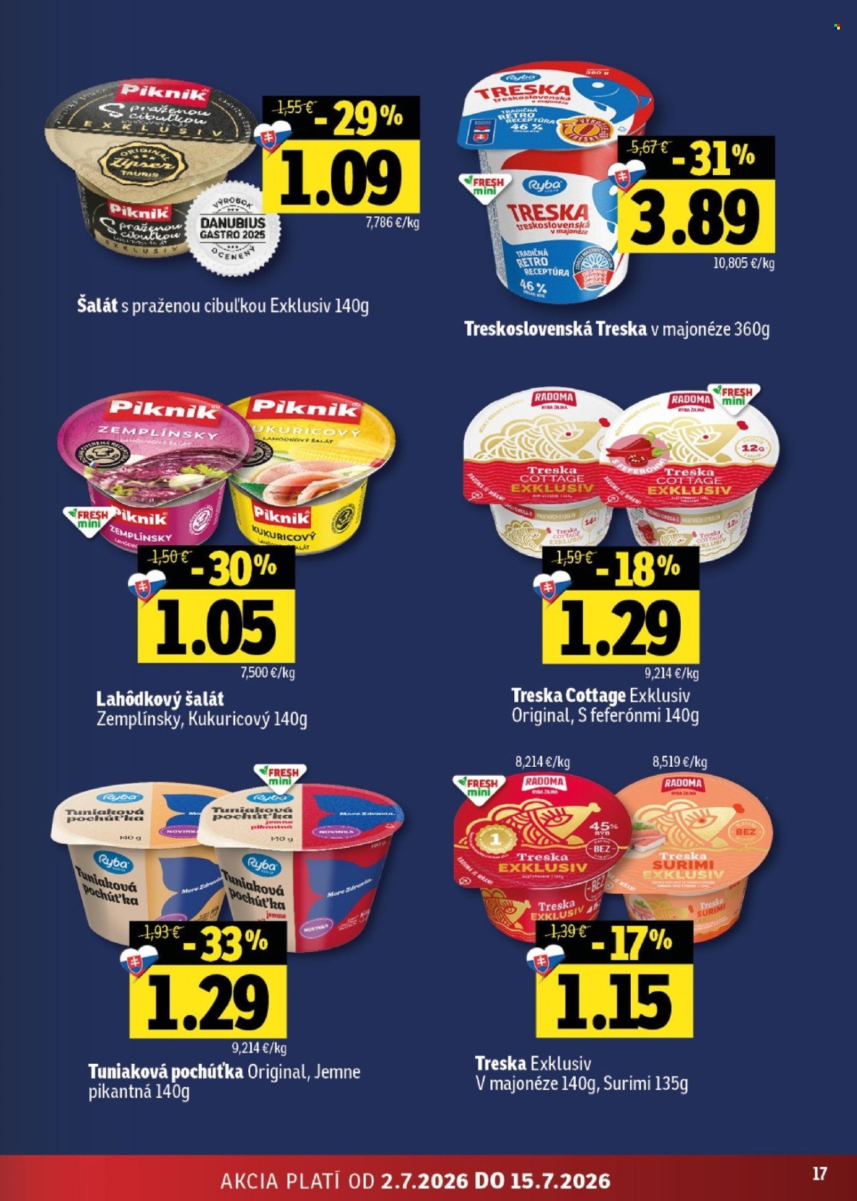 FRESH leták - Stredné a západné Slovensko