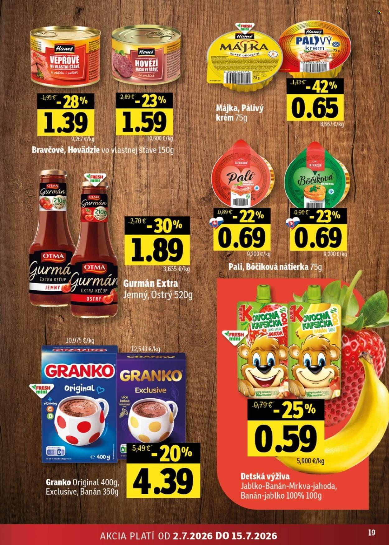 FRESH leták - Stredné a západné Slovensko