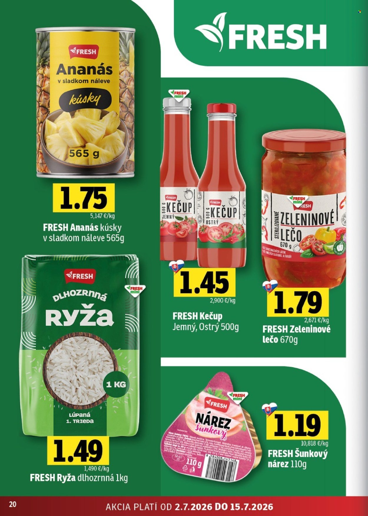 FRESH leták - Stredné a západné Slovensko