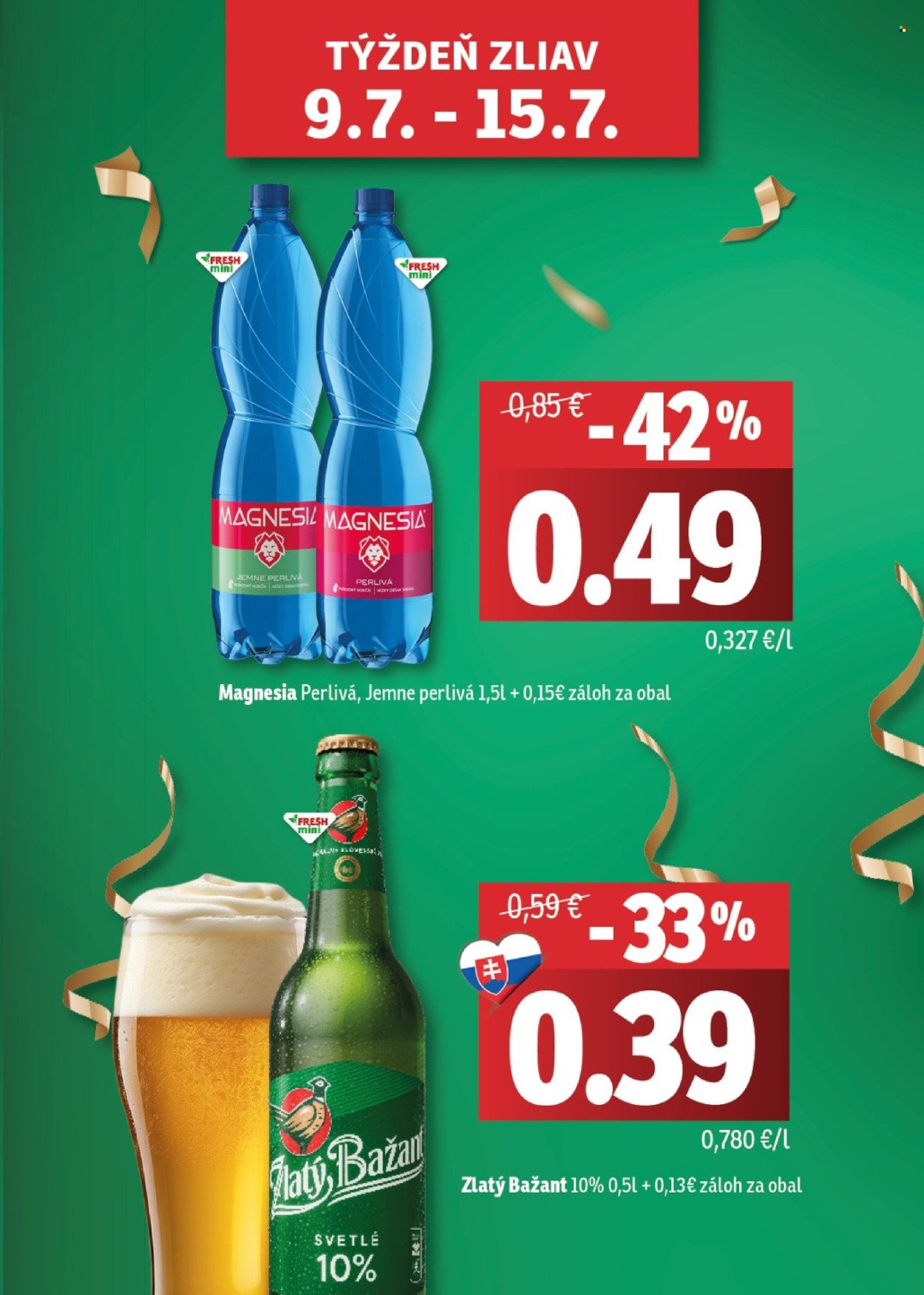FRESH leták - Stredné a západné Slovensko