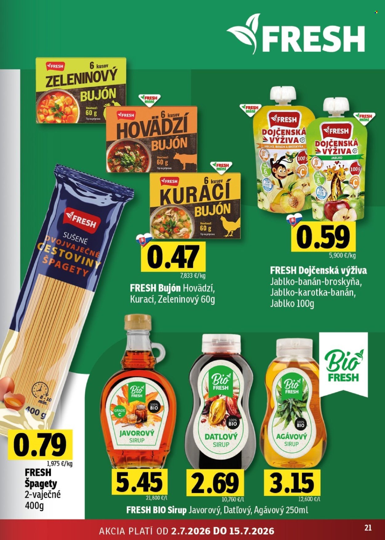 FRESH leták - Stredné a západné Slovensko