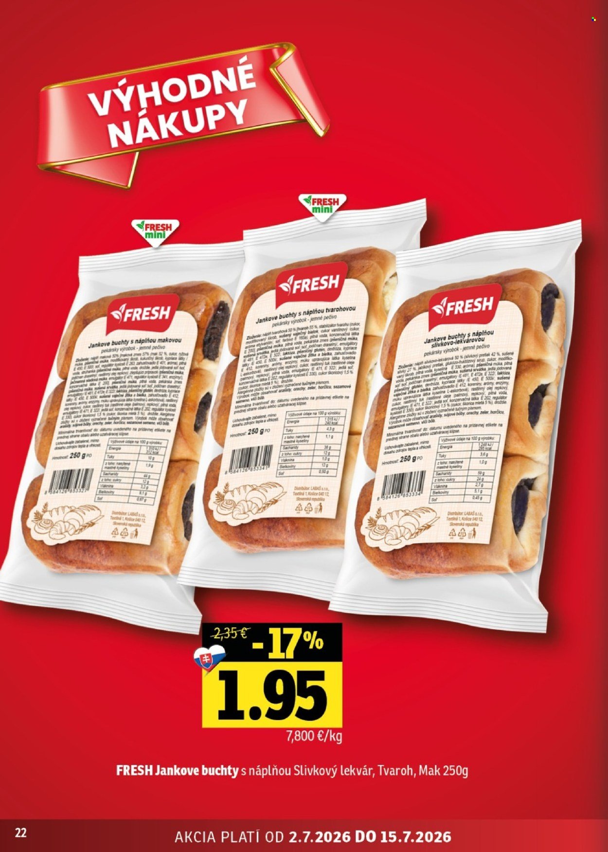 FRESH leták - Stredné a západné Slovensko