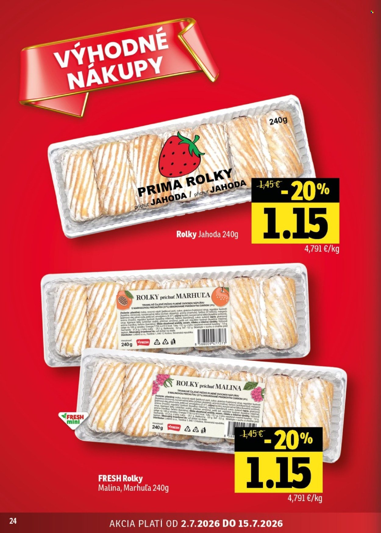 FRESH leták - Stredné a západné Slovensko