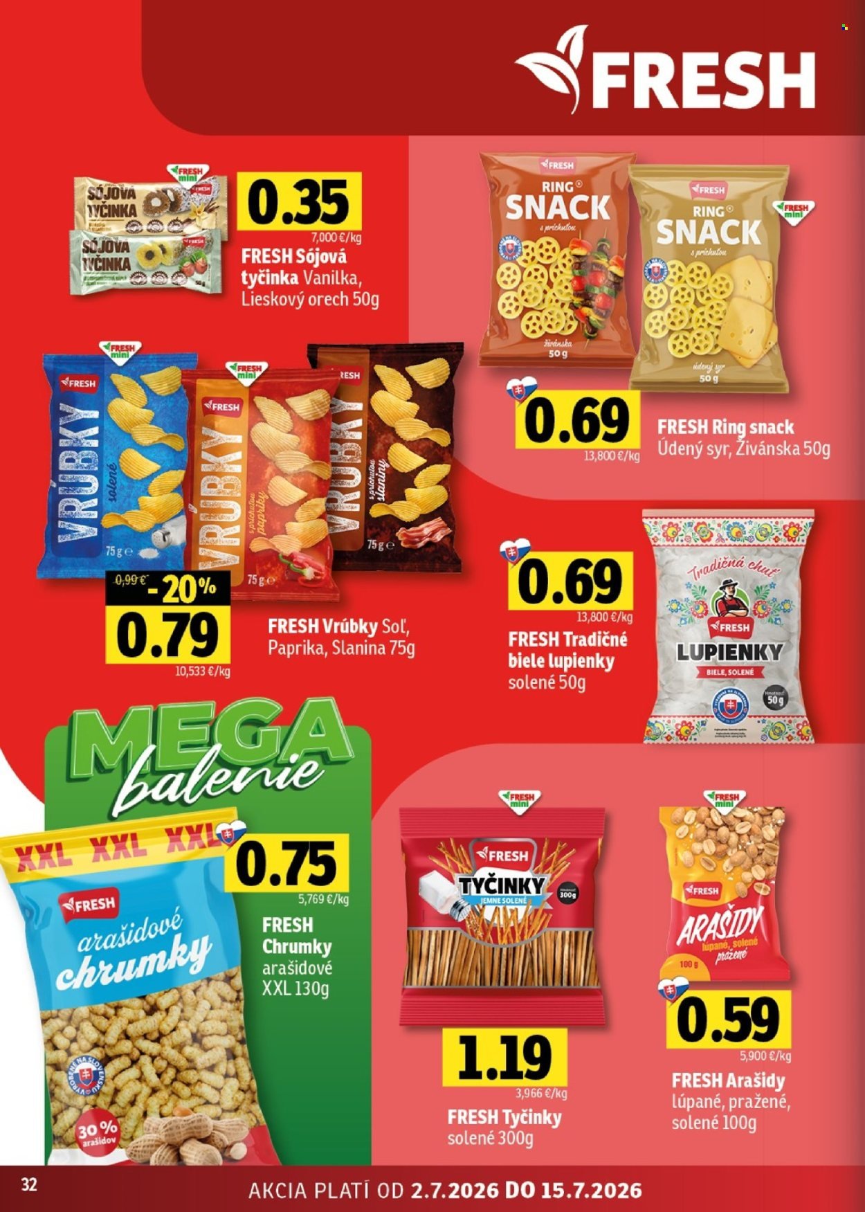 FRESH leták - Stredné a západné Slovensko