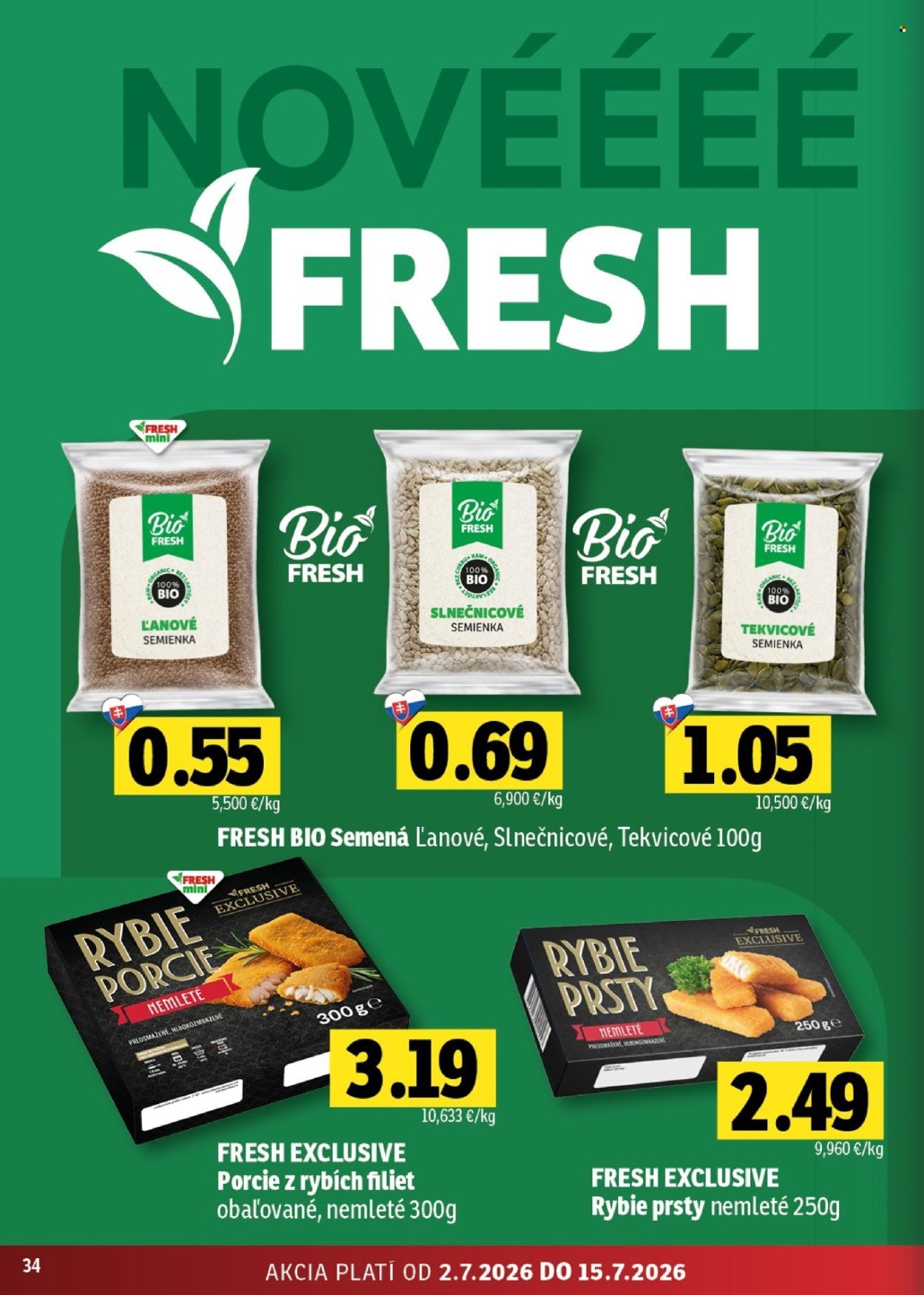 FRESH leták - Stredné a západné Slovensko