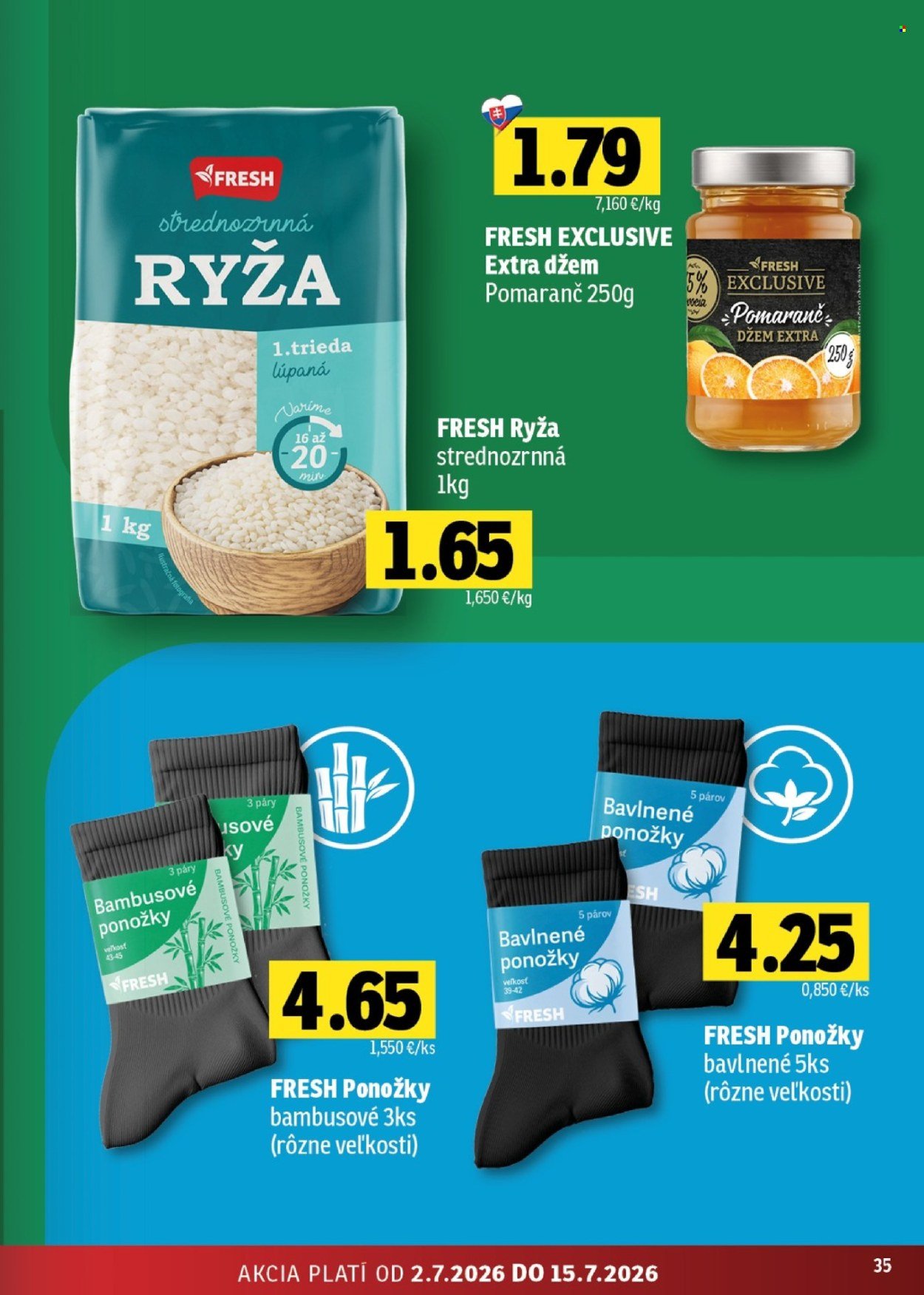 FRESH leták - Stredné a západné Slovensko