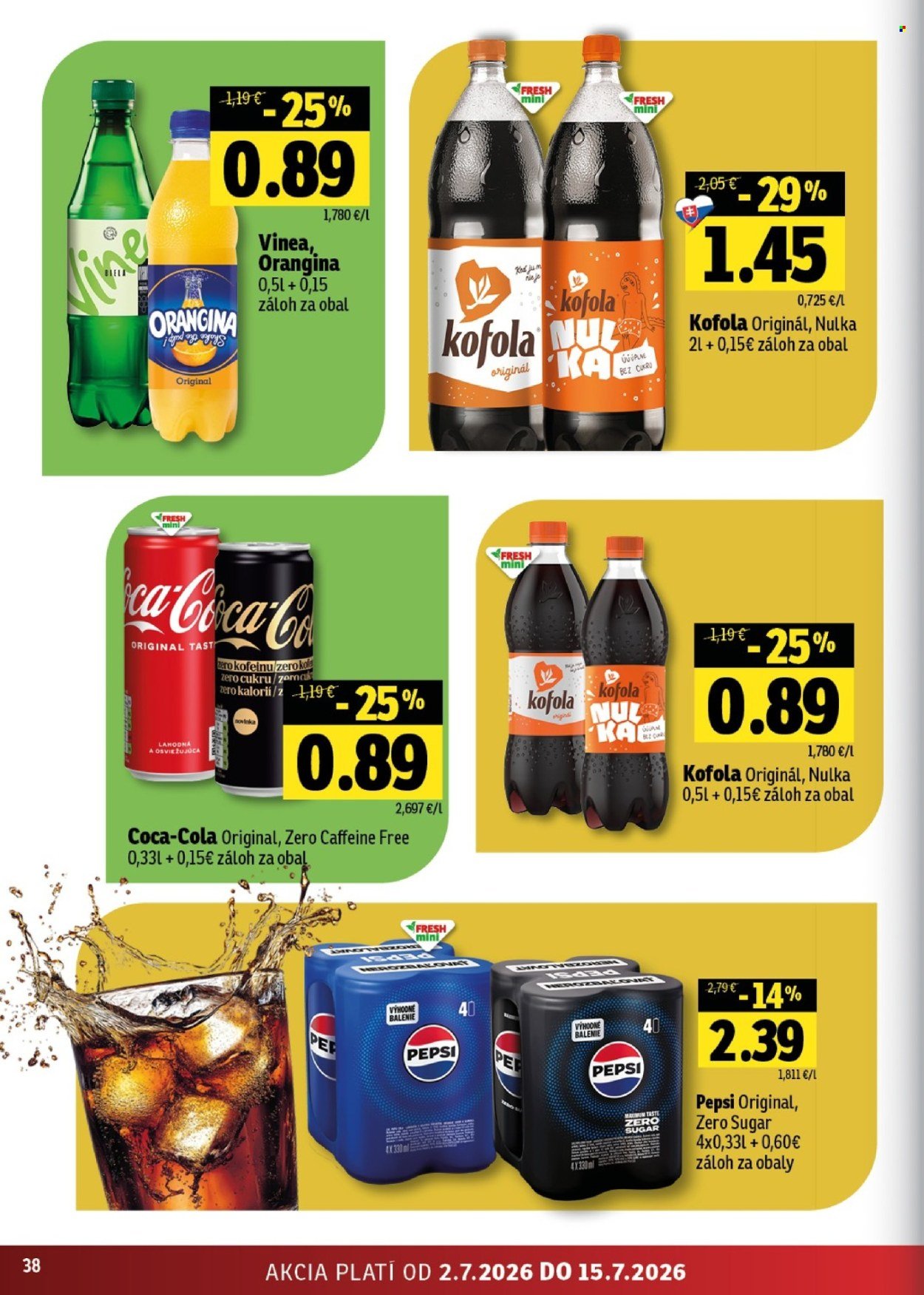 FRESH leták - Stredné a západné Slovensko