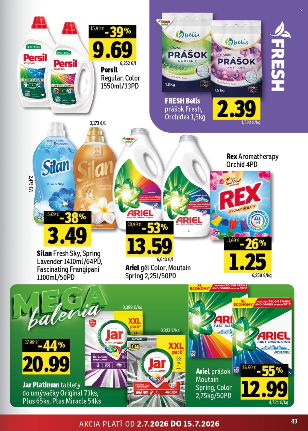 FRESH leták - Stredné a západné Slovensko