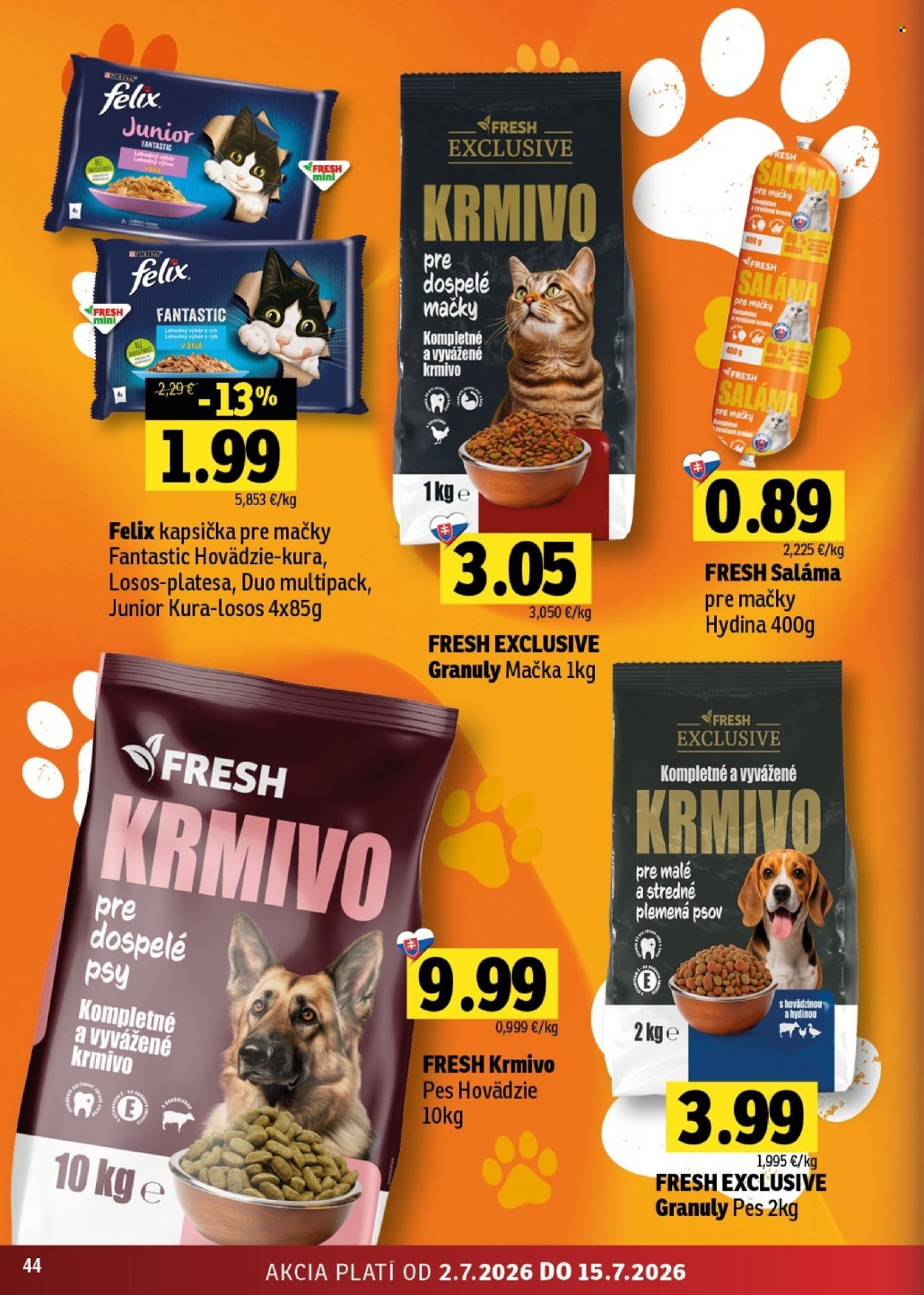 FRESH leták - Stredné a západné Slovensko