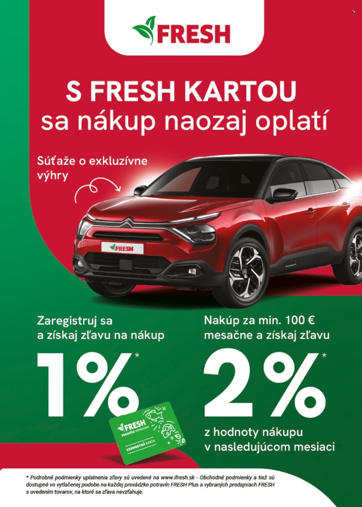 FRESH leták - Stredné a západné Slovensko