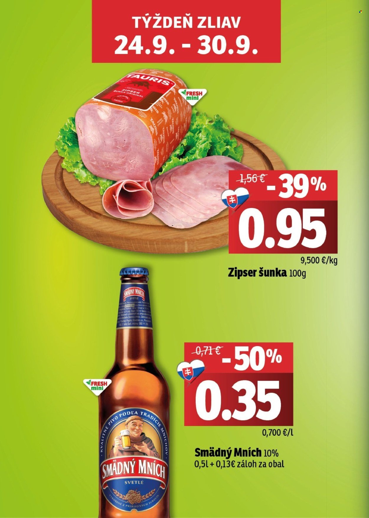FRESH leták - Stredné a západné Slovensko