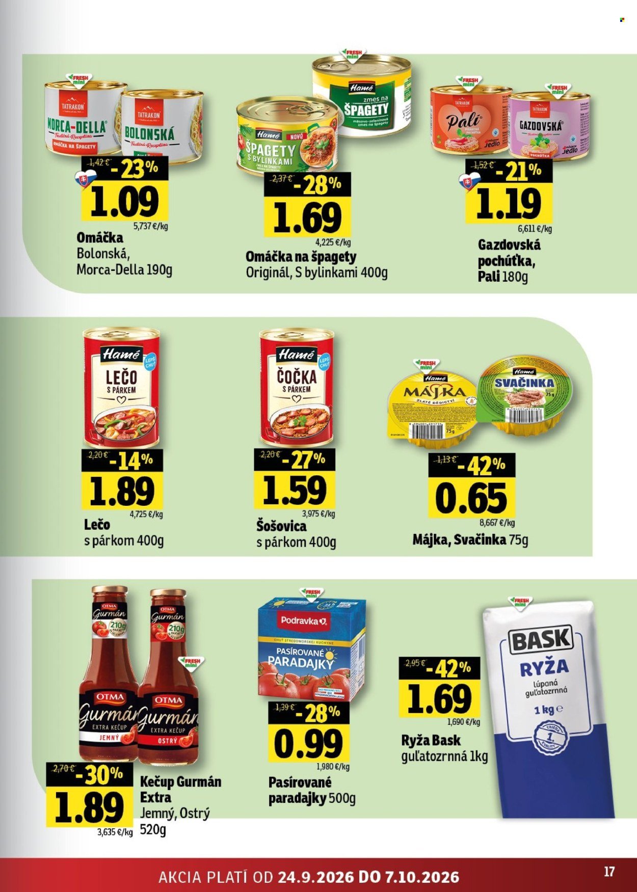 FRESH leták - Stredné a západné Slovensko