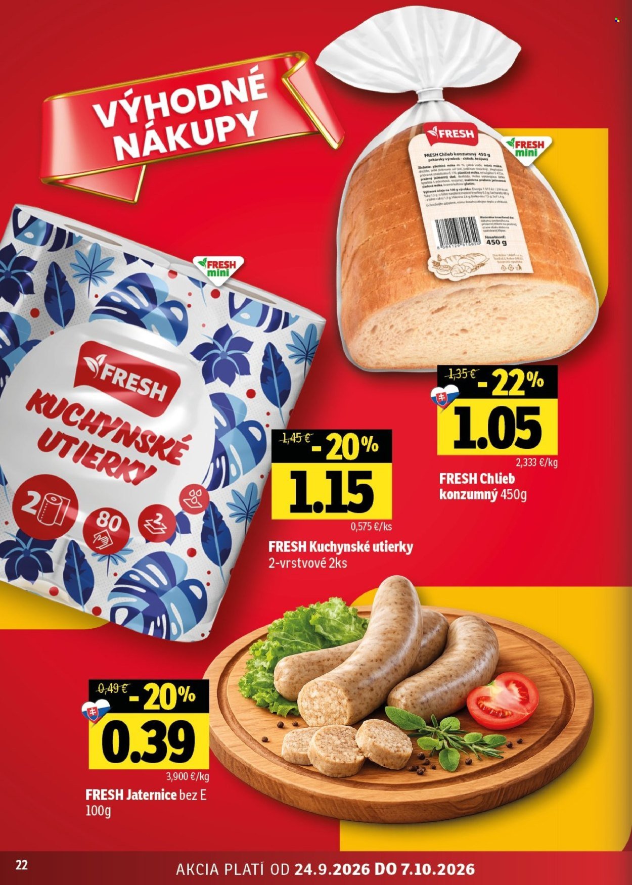FRESH leták - Stredné a západné Slovensko