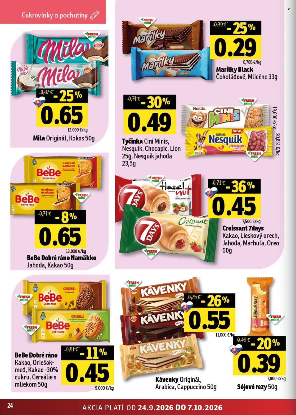 FRESH leták - Stredné a západné Slovensko