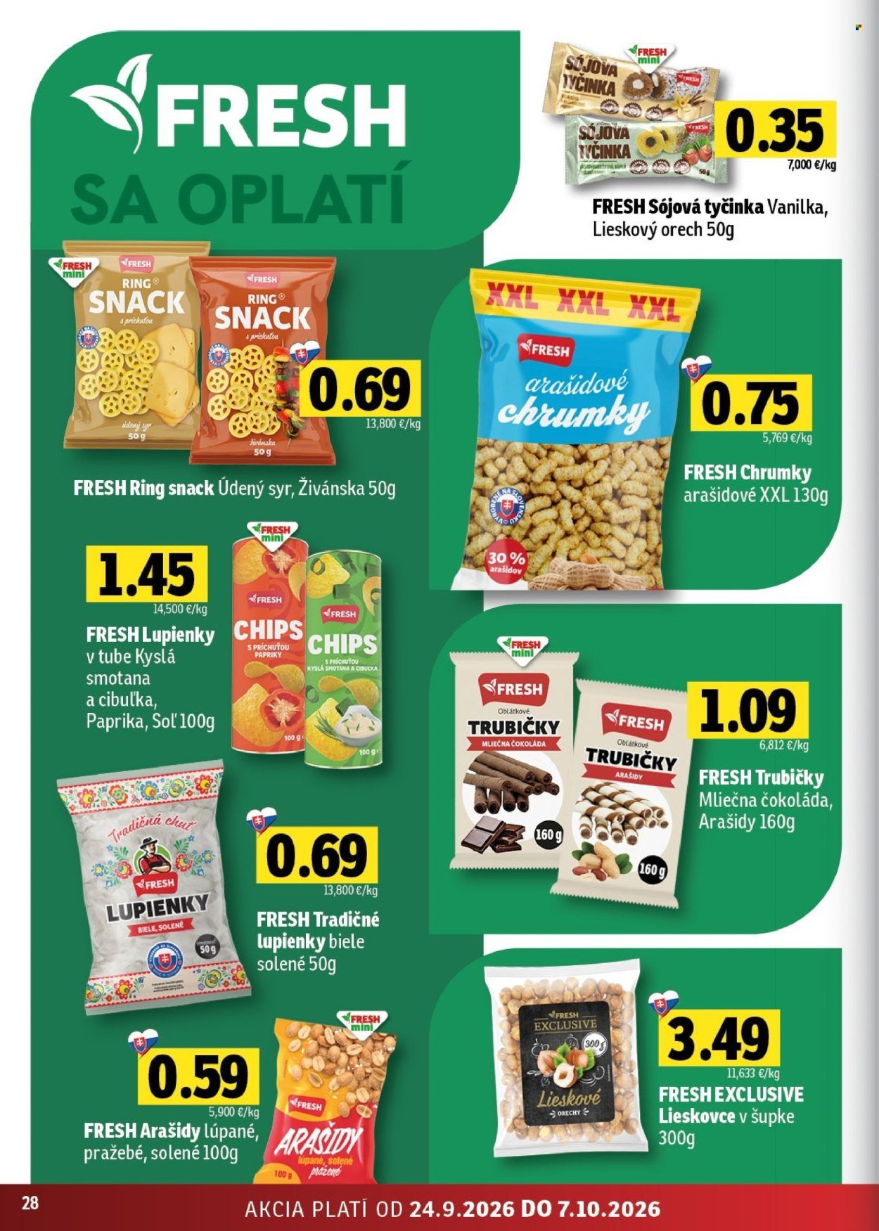 FRESH leták - Stredné a západné Slovensko