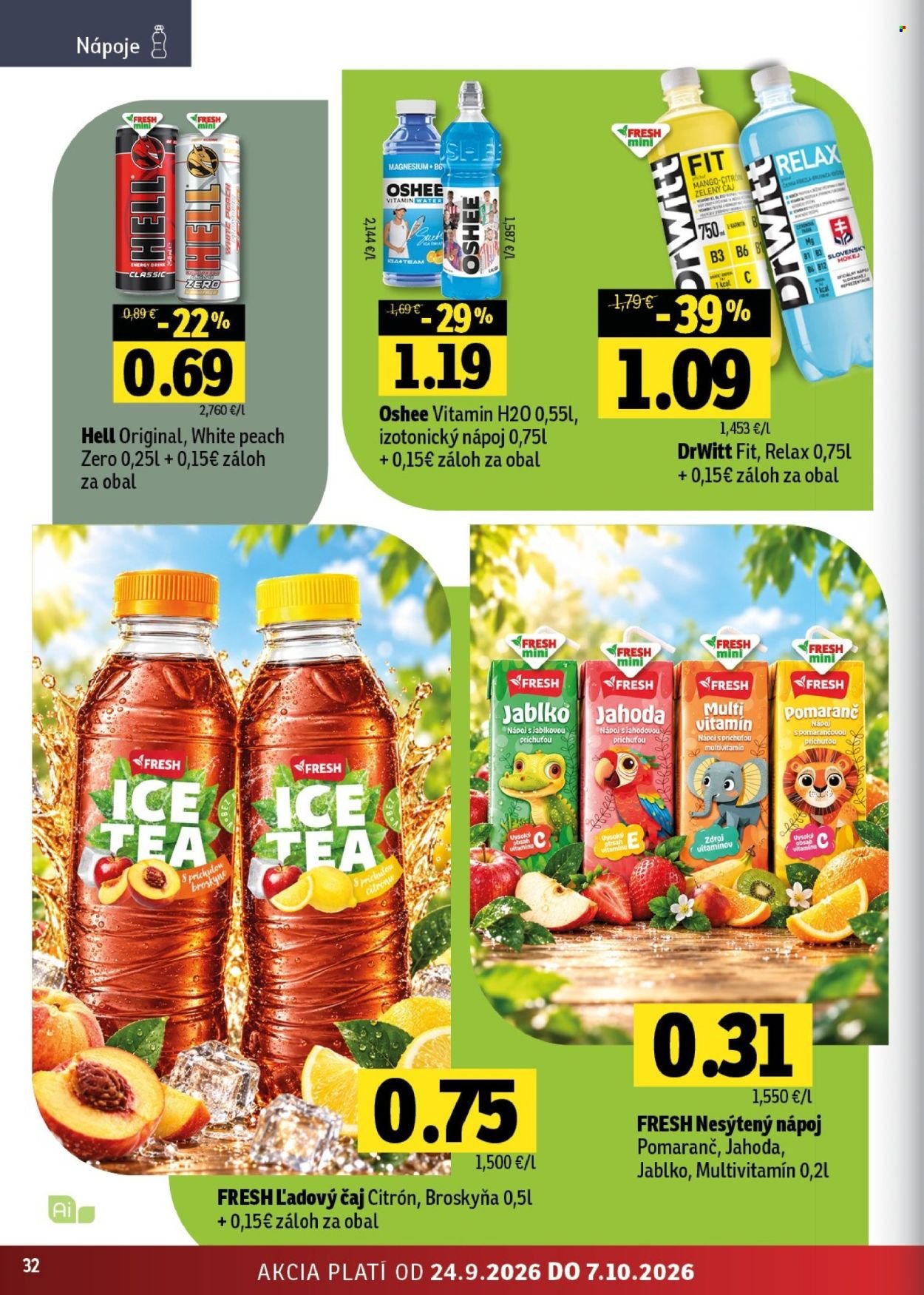 FRESH leták - Stredné a západné Slovensko