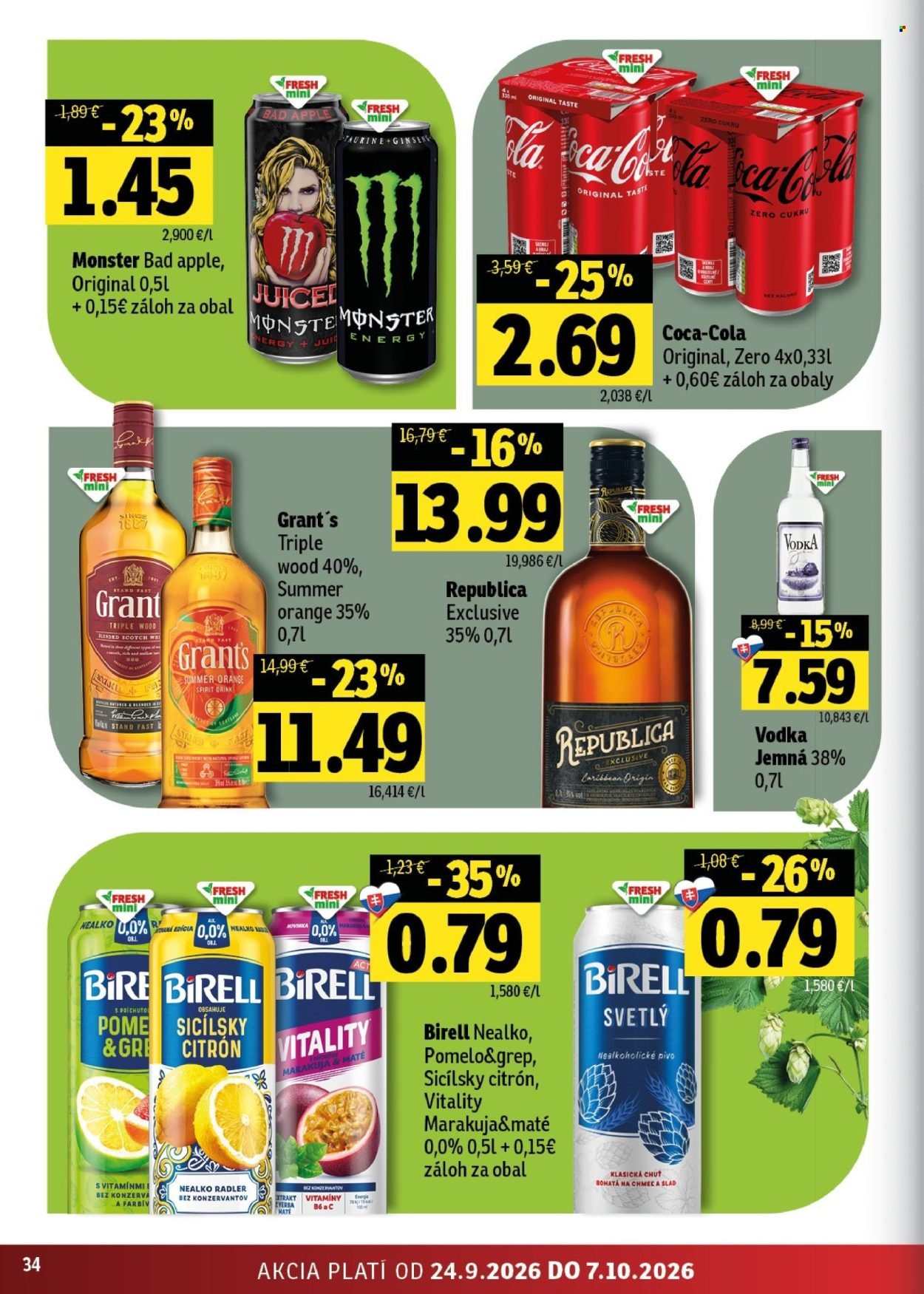 FRESH leták - Stredné a západné Slovensko