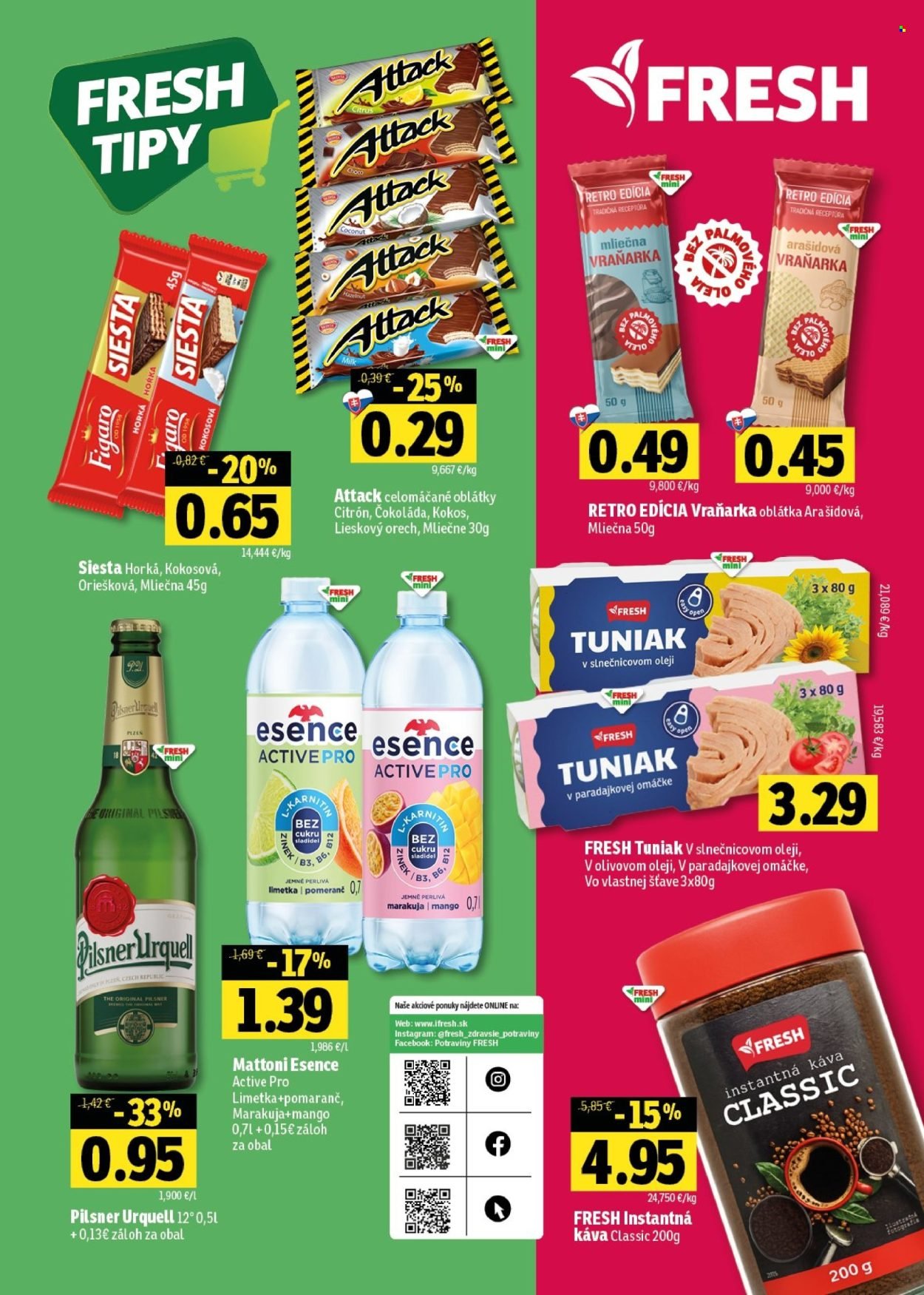 FRESH leták - Stredné a západné Slovensko