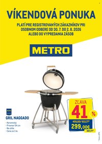 METRO leták - Víkendová ponuka NF
