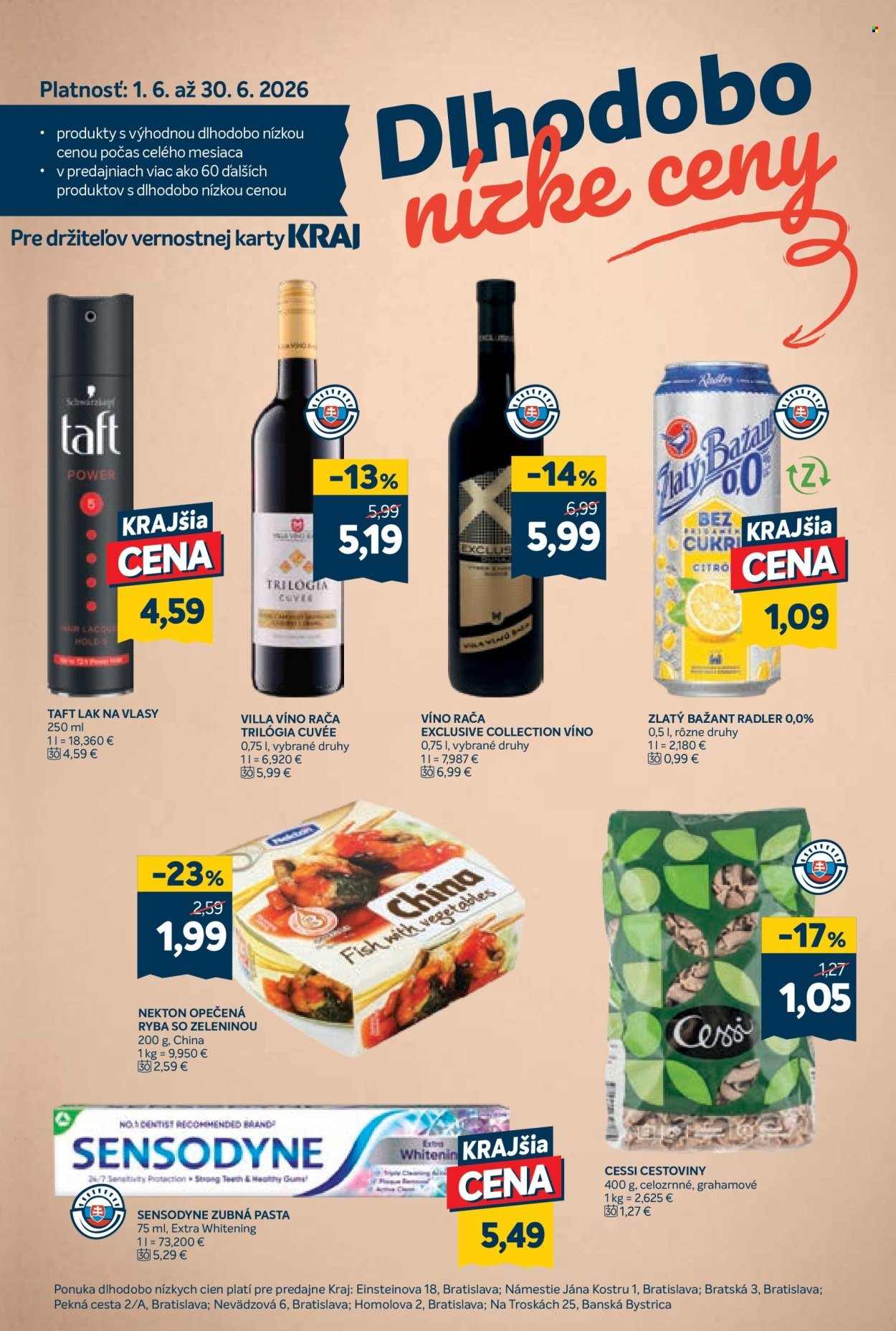 KRAJ leták - Od štvrtka 25.6.2026