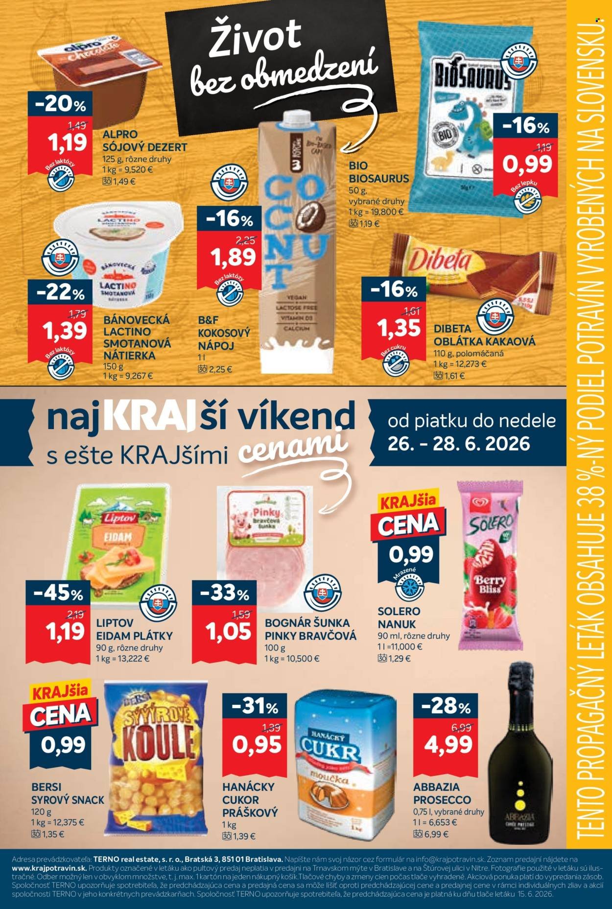 KRAJ leták - Od štvrtka 25.6.2026
