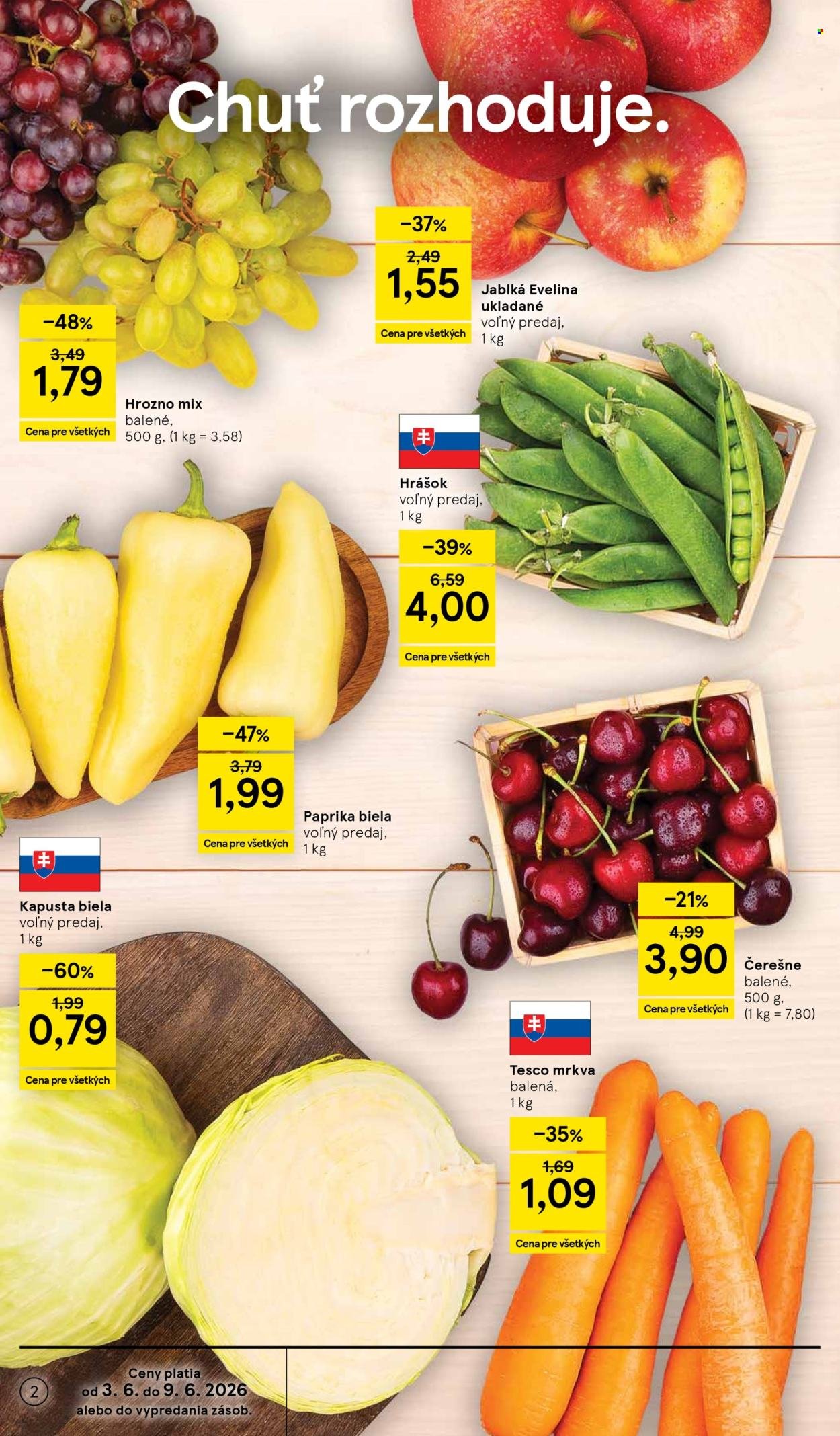 TESCO leták - Od stredy 3.6.2026