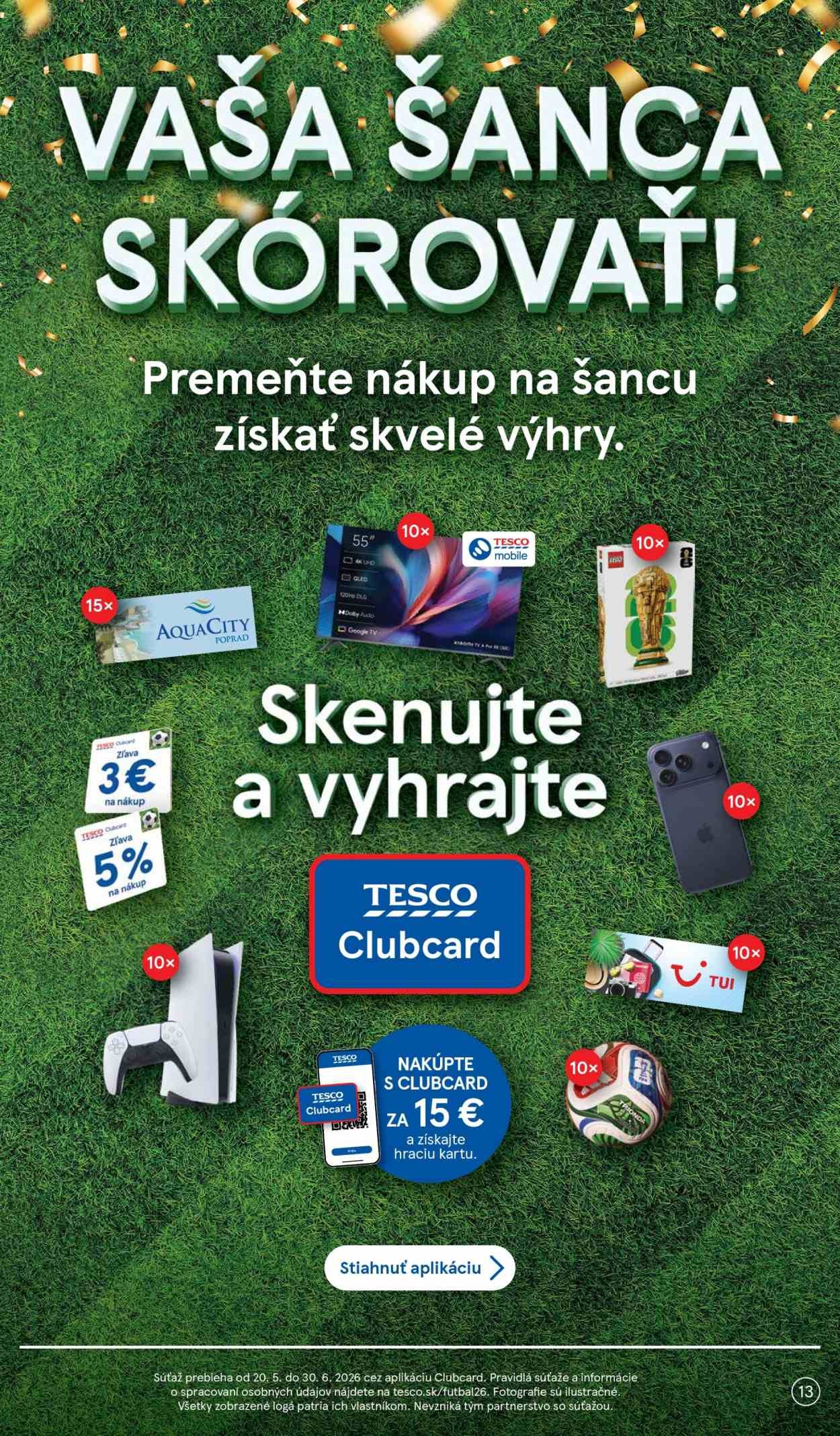 TESCO leták - Od stredy 3.6.2026