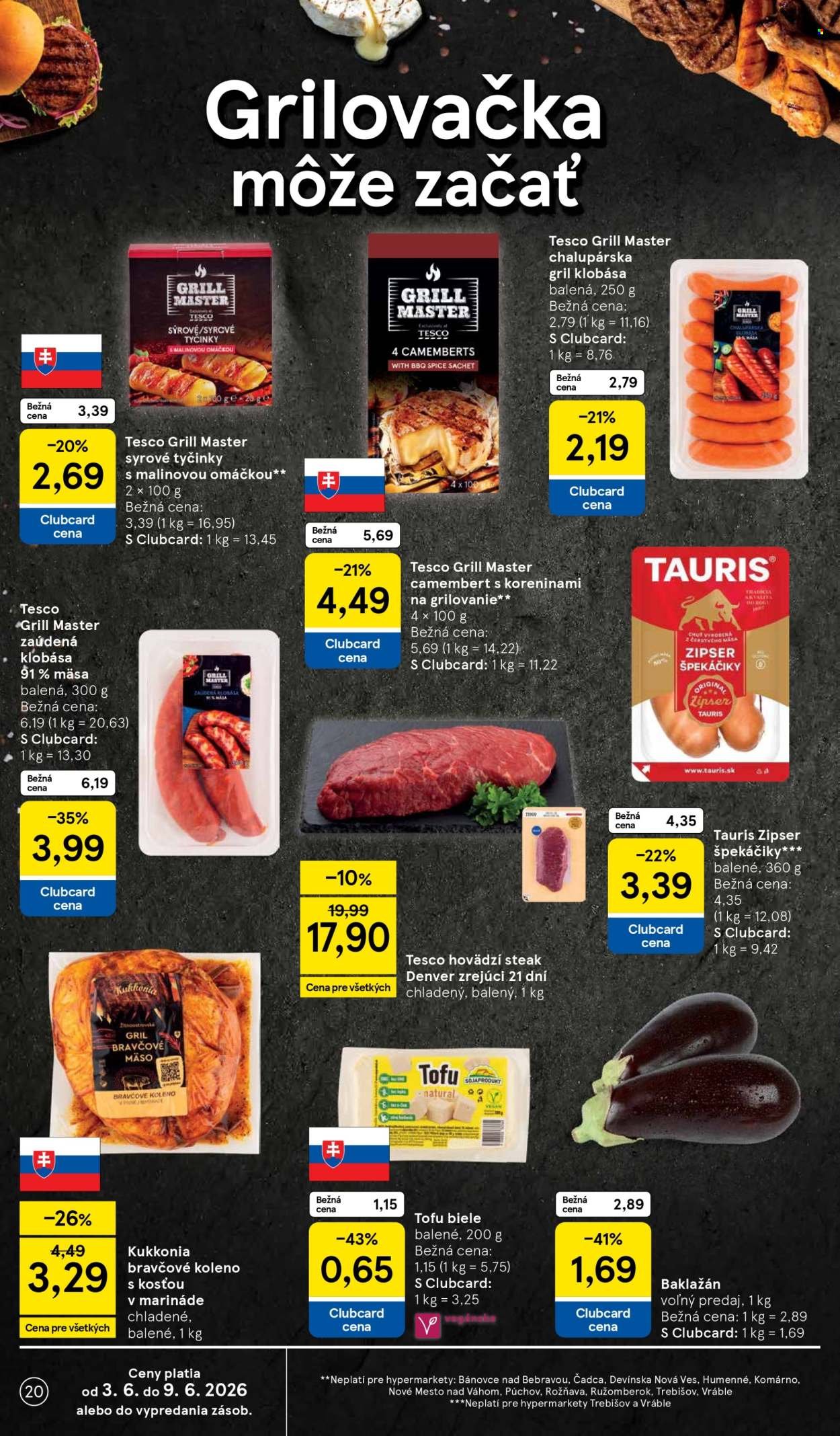 TESCO leták - Od stredy 3.6.2026