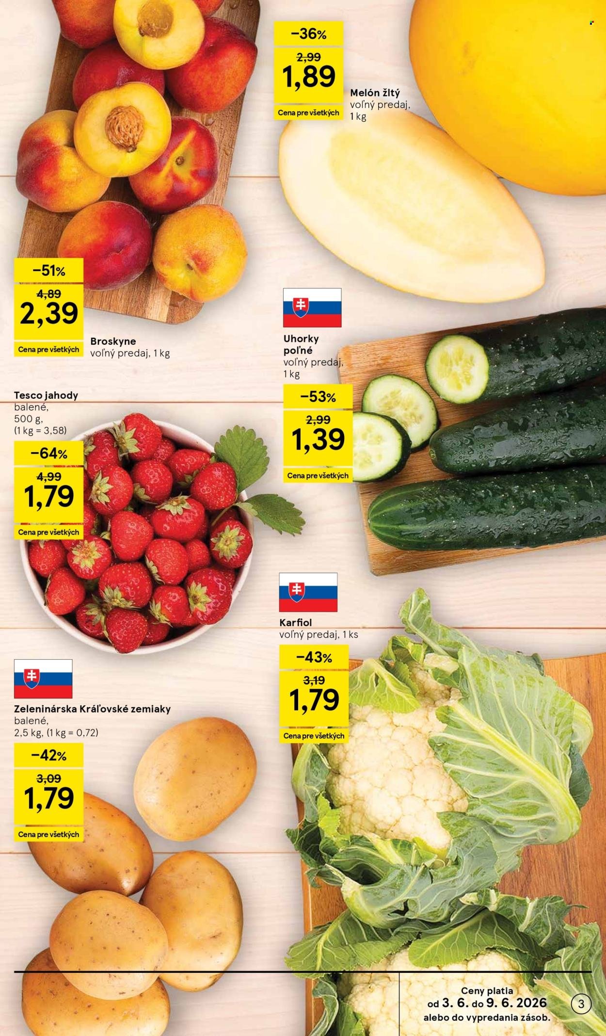 TESCO leták - Od stredy 3.6.2026