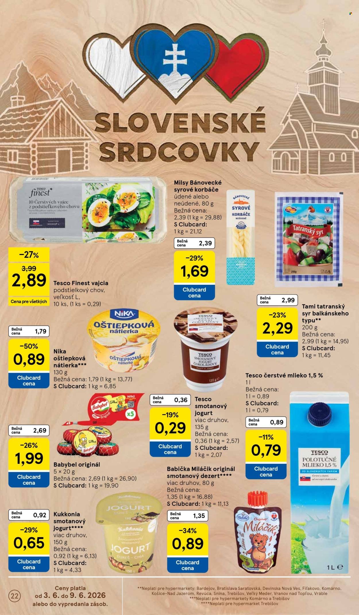 TESCO leták - Od stredy 3.6.2026