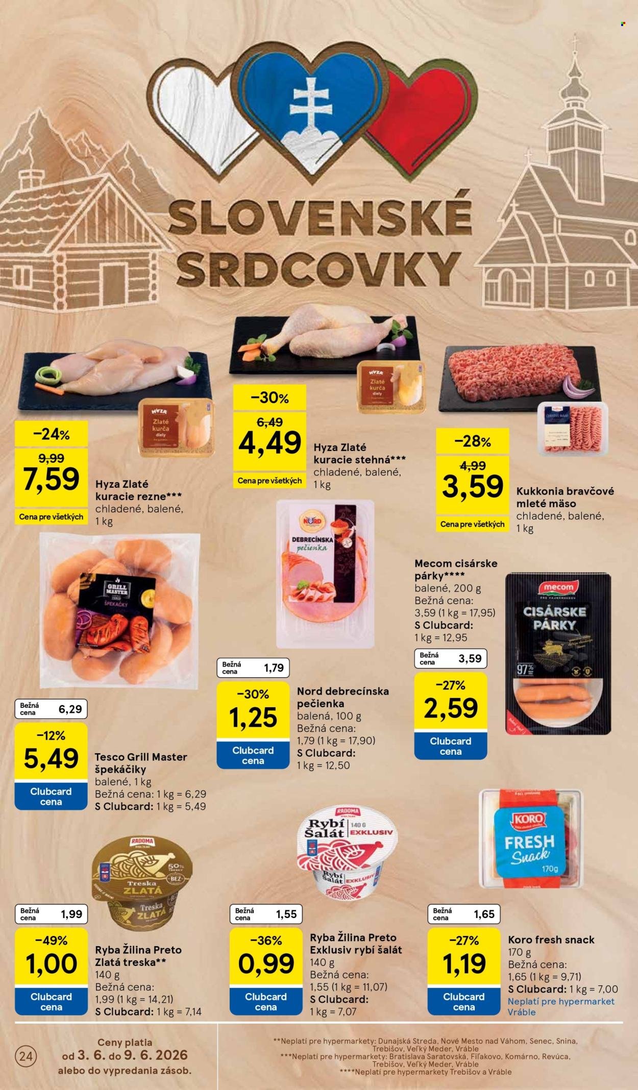 TESCO leták - Od stredy 3.6.2026