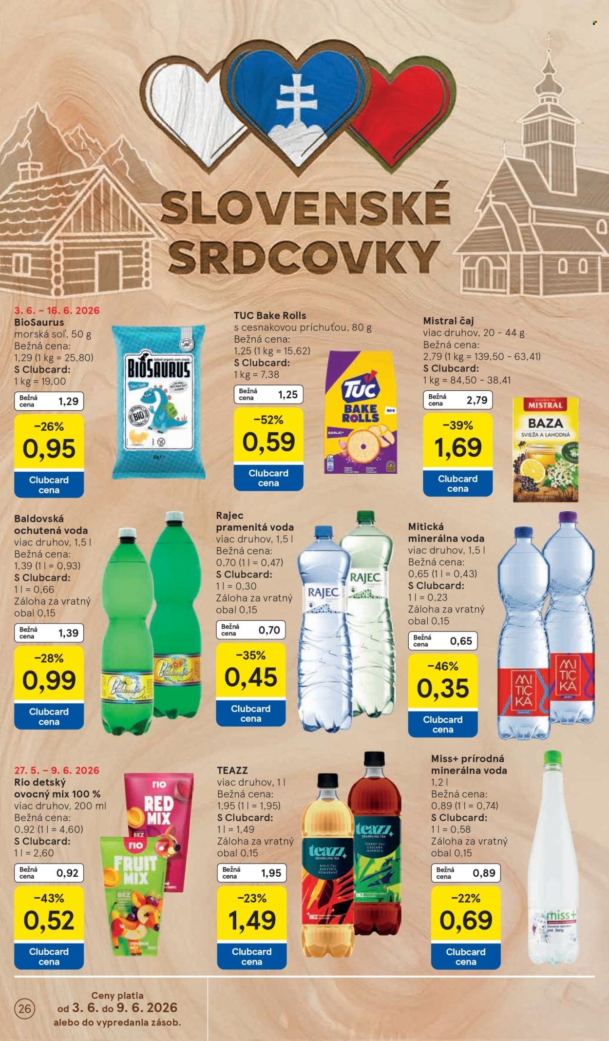 TESCO leták - Od stredy 3.6.2026