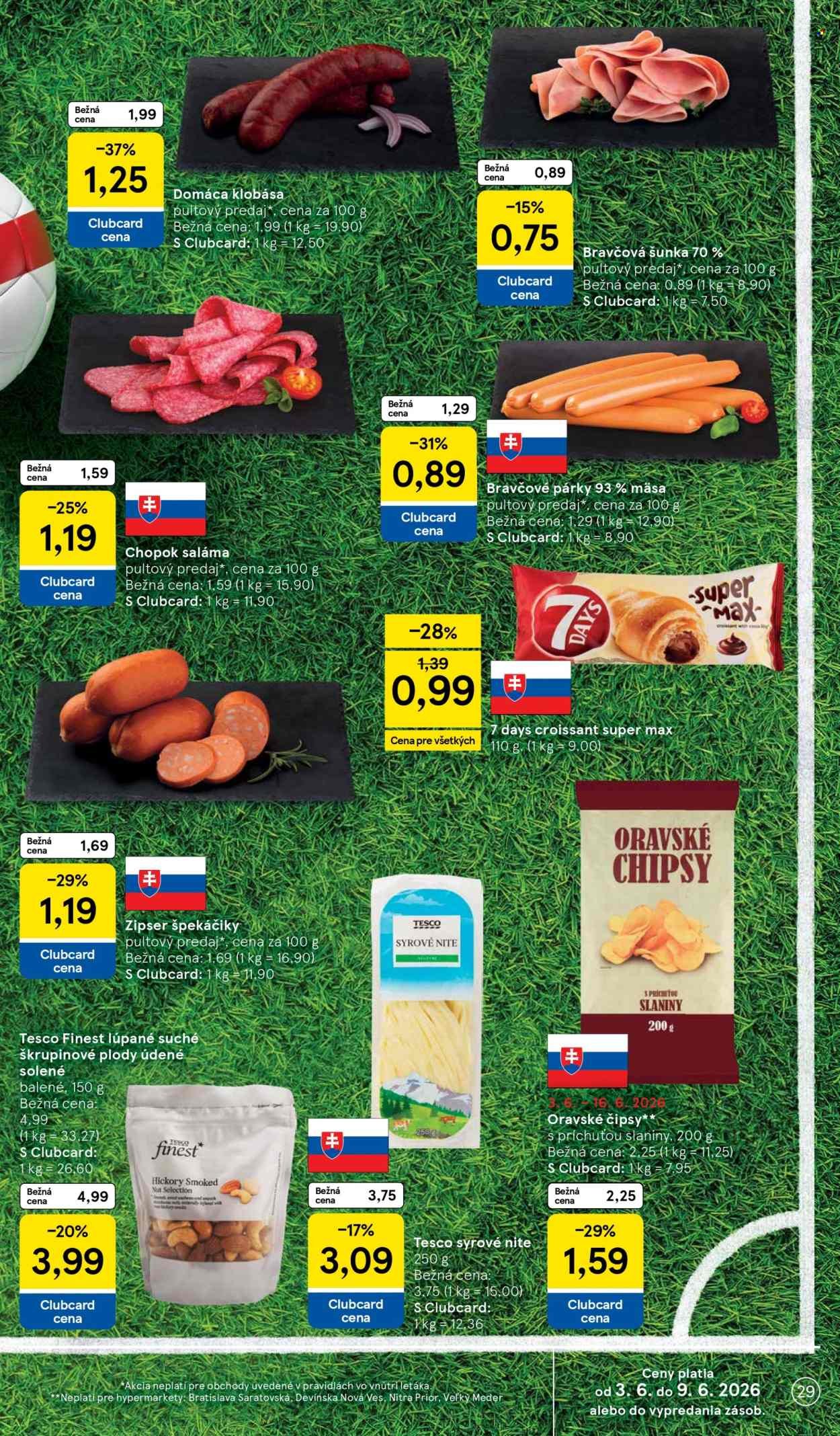 TESCO leták - Od stredy 3.6.2026