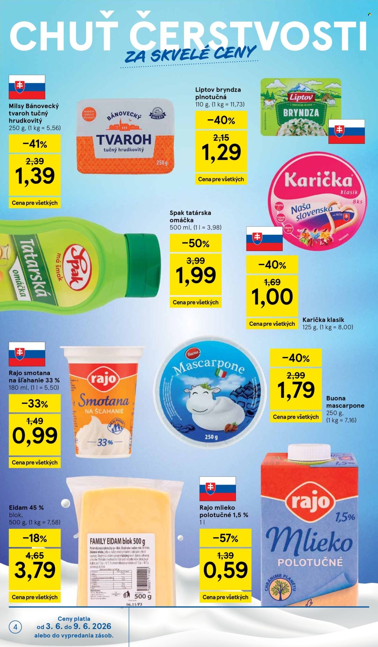 TESCO leták - Od stredy 3.6.2026