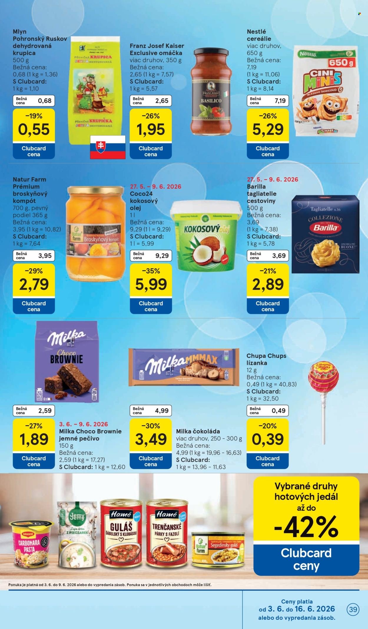 TESCO leták - Od stredy 3.6.2026