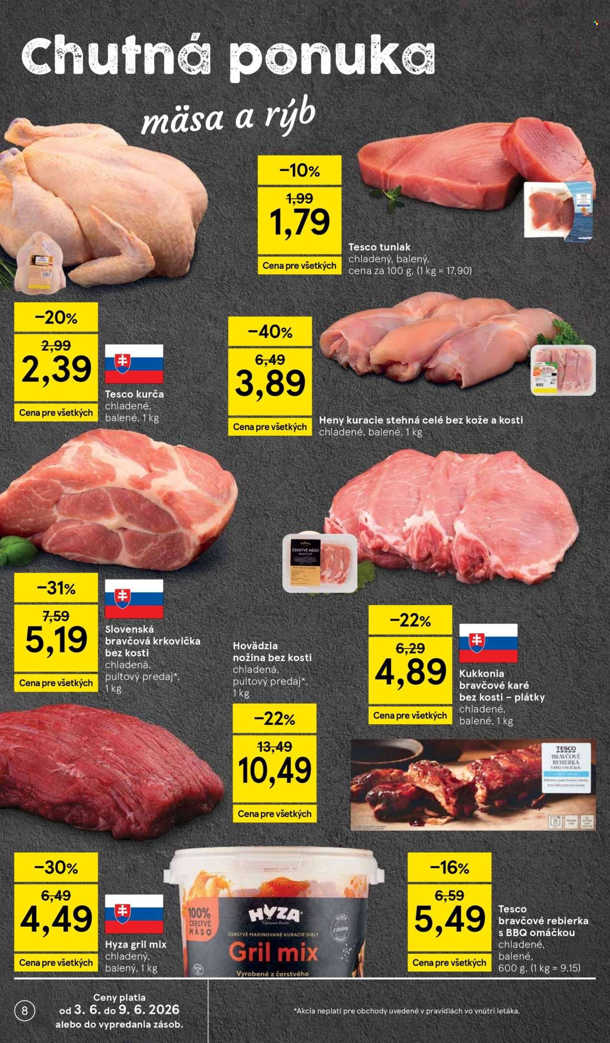 TESCO leták - Od stredy 3.6.2026