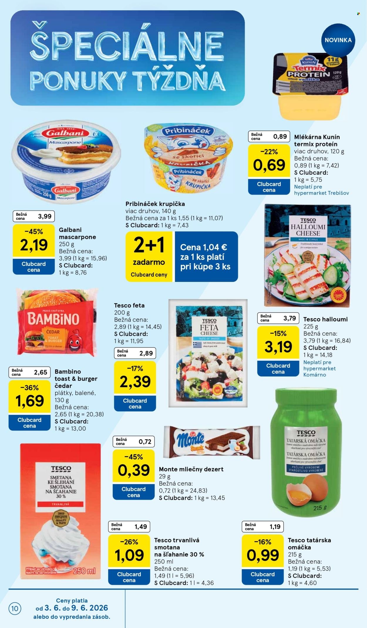 TESCO leták - Od stredy 3.6.2026