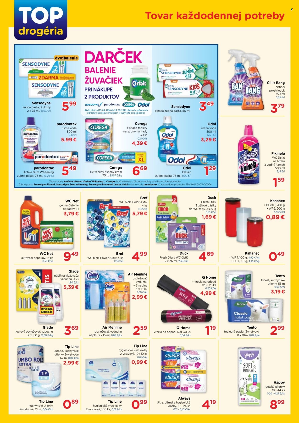 TOP DROGÉRIA leták - Od pondelka 23.3.2026 (2026-03-23 - 2026-04-01) | 2