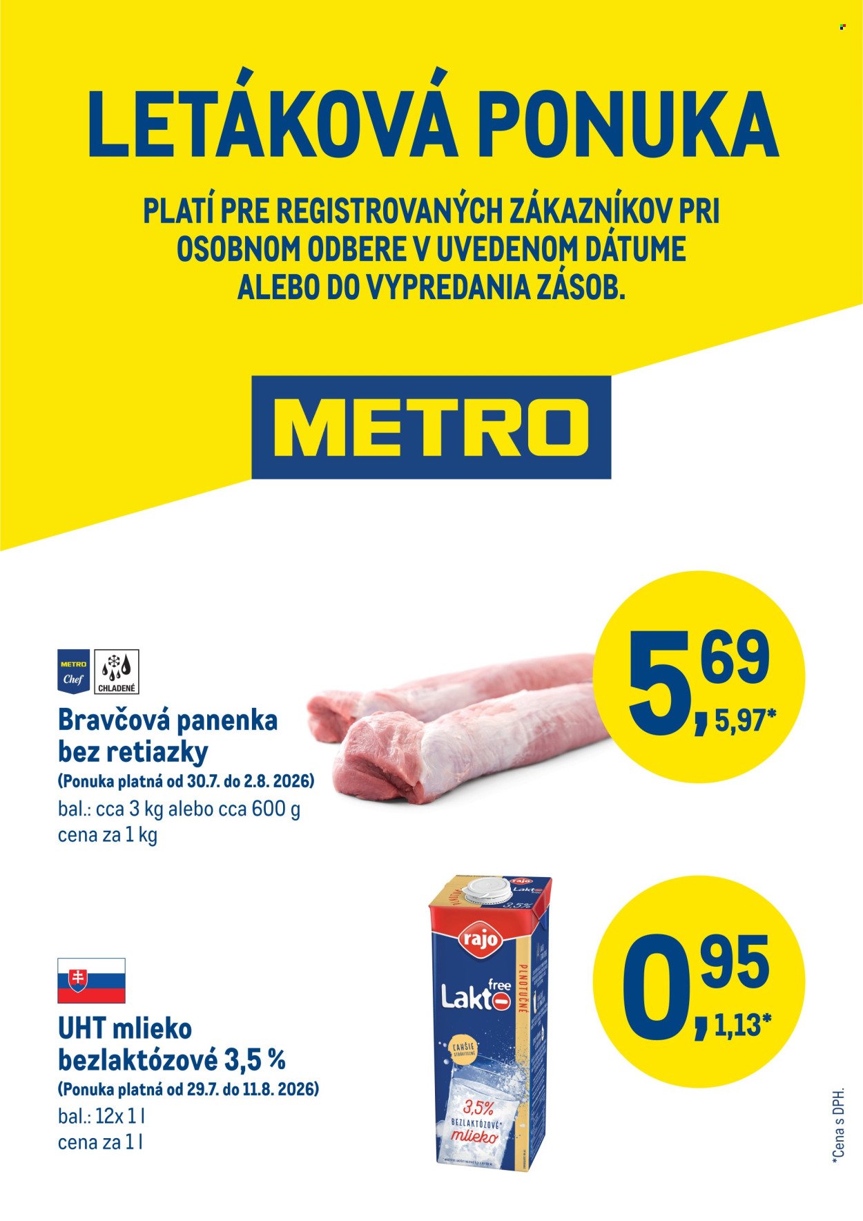 METRO leták - Víkendová ponuka