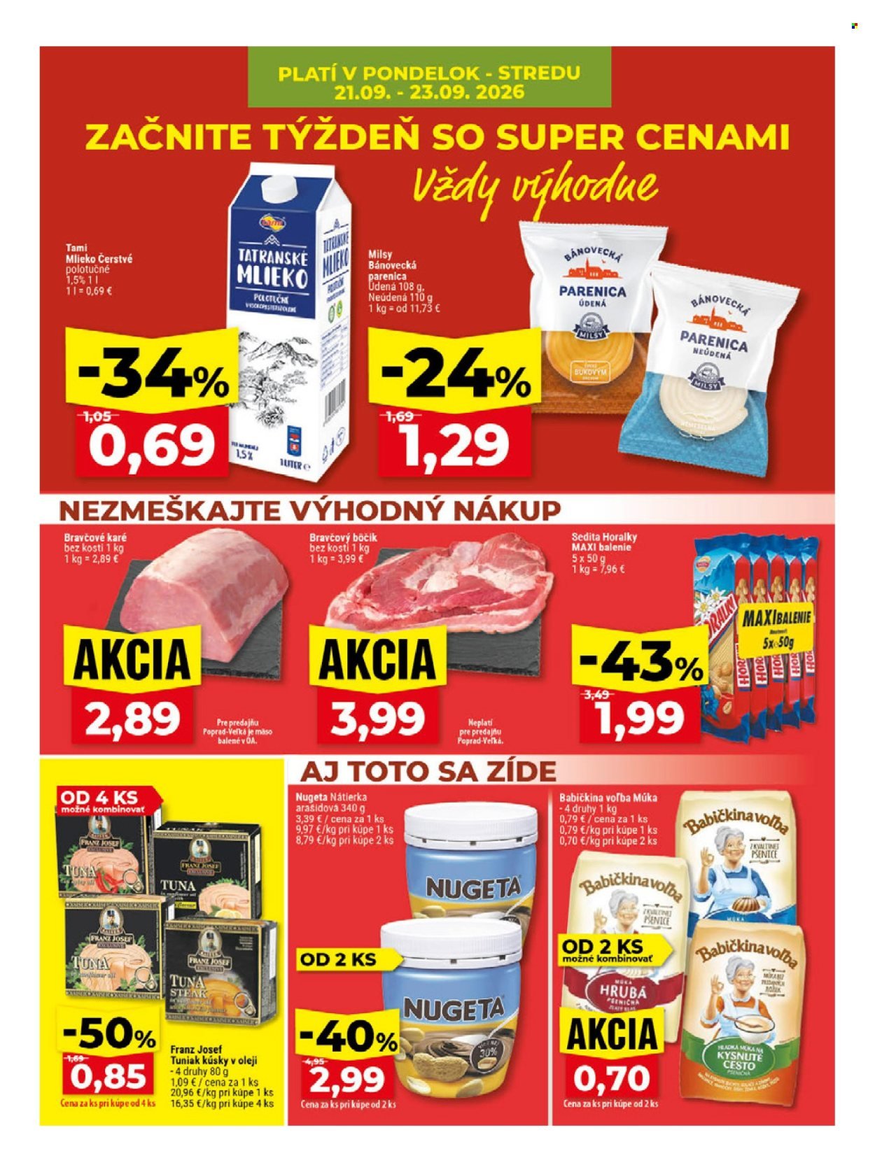 KLAS leták - Od pondelka 21.9.2026
