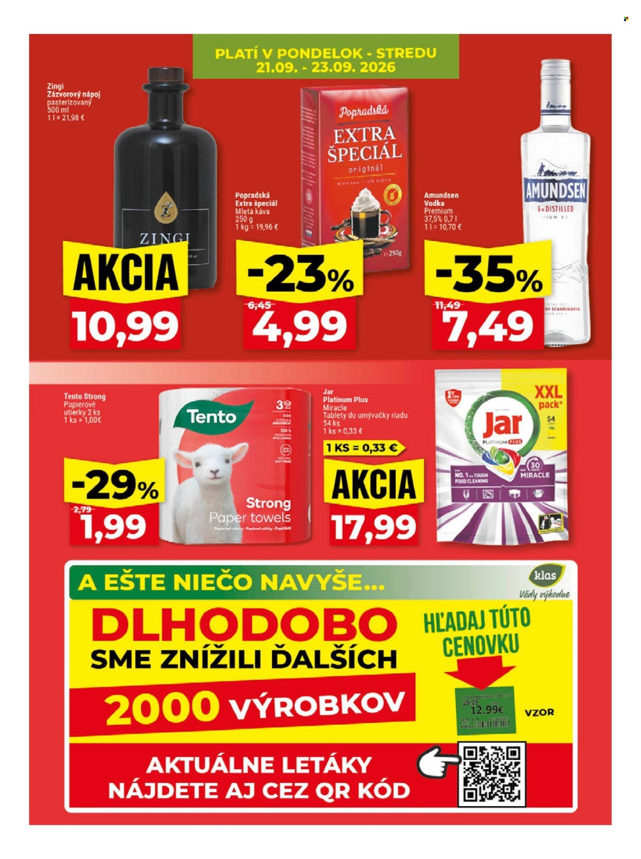 KLAS leták - Od pondelka 21.9.2026