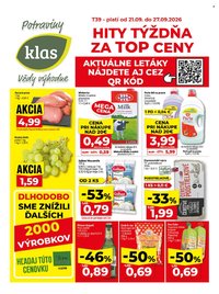 KLAS leták - Od pondelka 21.9.2026