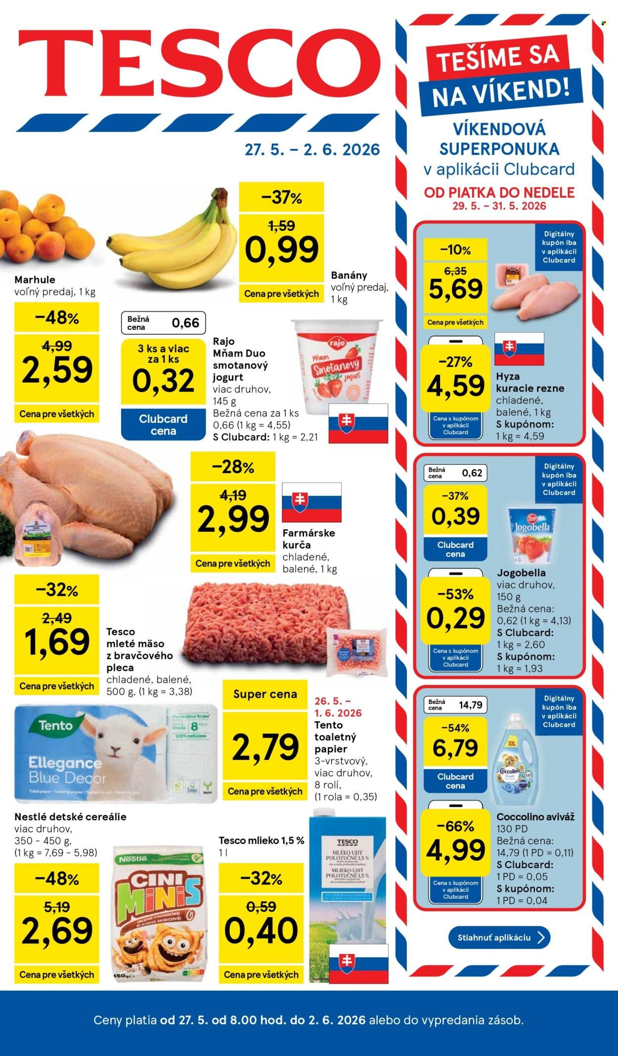 TESCO leták - Od stredy 27.5.2026 (2026-05-27 - 2026-06-02) | 1