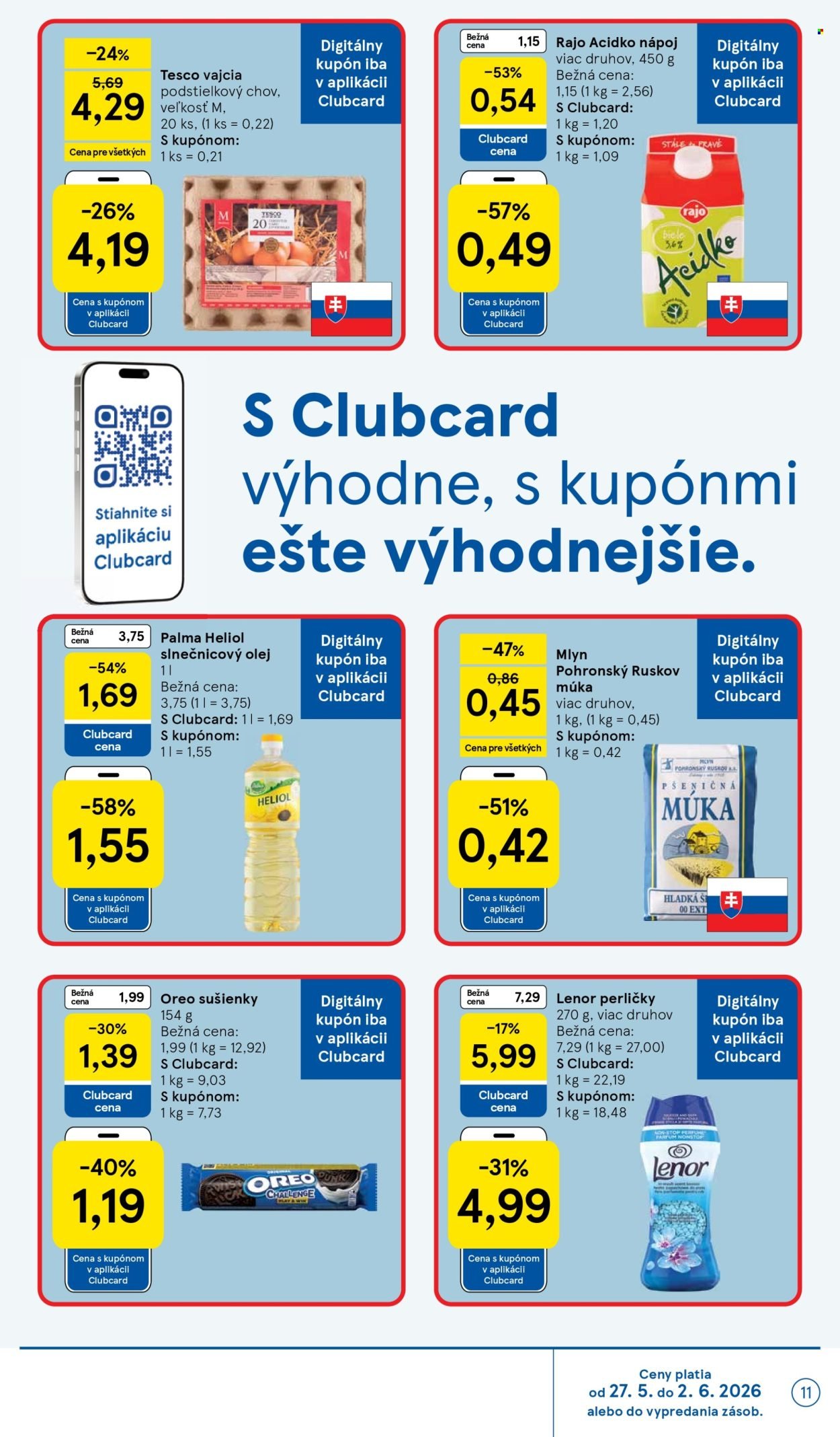 TESCO leták - Od stredy 27.5.2026 (2026-05-27 - 2026-06-02) | 11