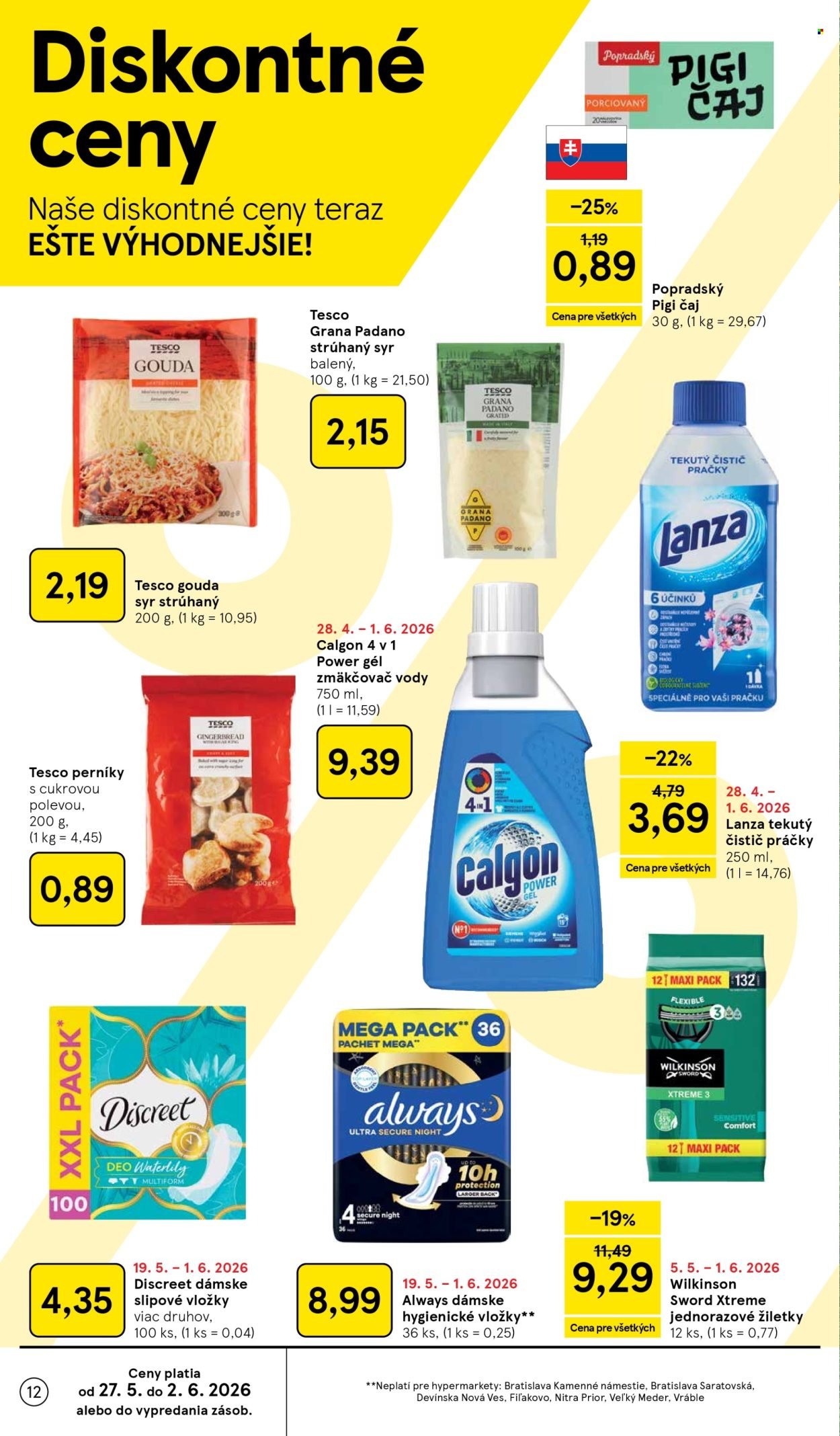 TESCO leták - Od stredy 27.5.2026 (2026-05-27 - 2026-06-02) | 12
